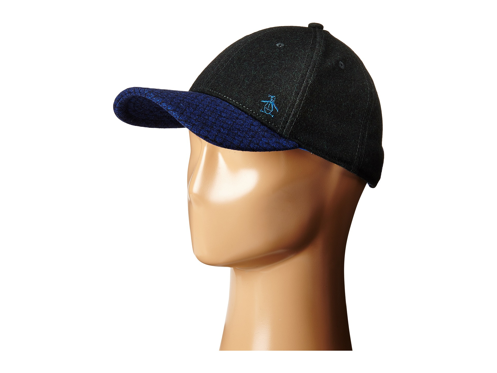 Original Penguin Wool Baseball Cap in Black for Men Lyst