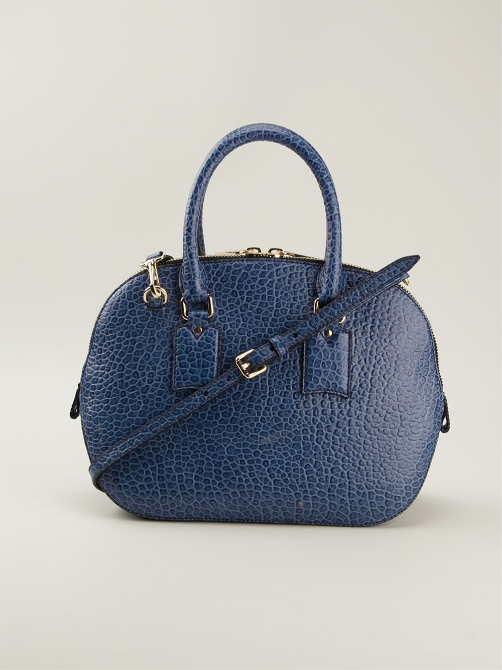 Burberry The Small Orchard Bowling Bag in Blue Lyst
