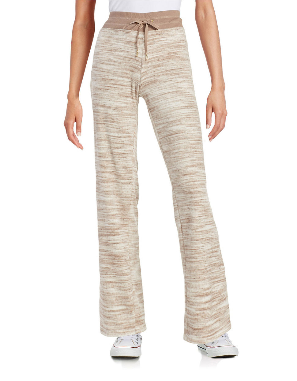 calvin klein velour jogger pants