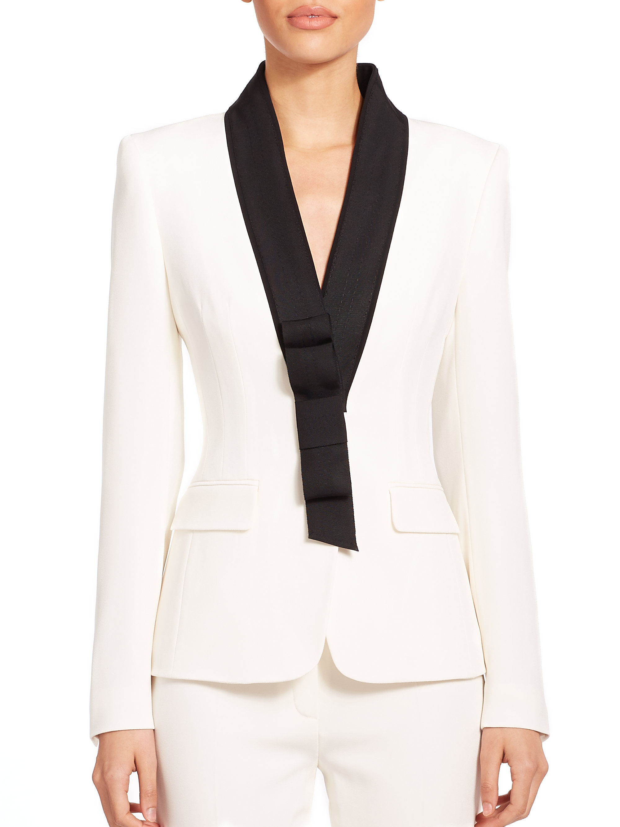 white tuxedo jacket womens