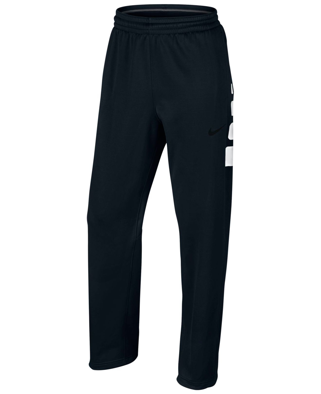 Nike Men39;s Elite Thermafit Basketball Pants in Black for Men Black Nike Men39;s Elite Thermafit Basketball Pants in Black for Men Black
