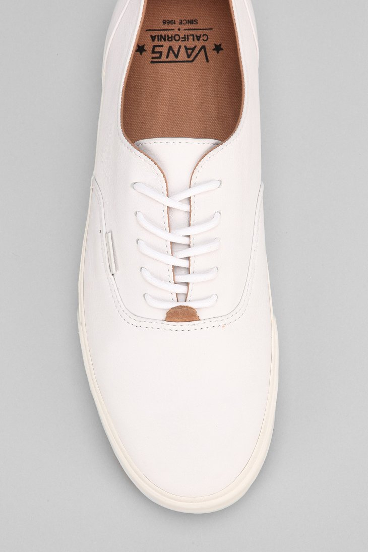 vans california premium sneakers beige leather vans california premium sneakers beige leather