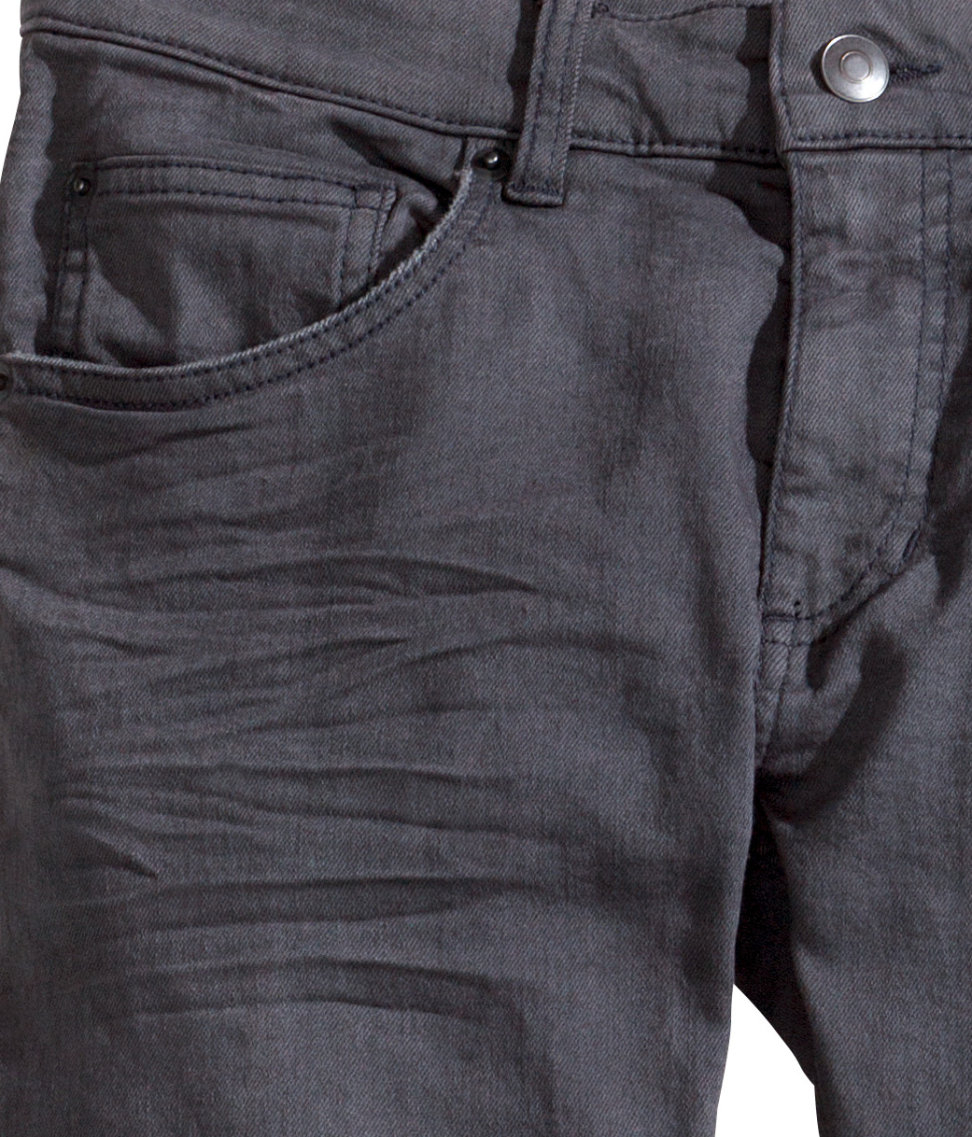 h&m jeans grey
