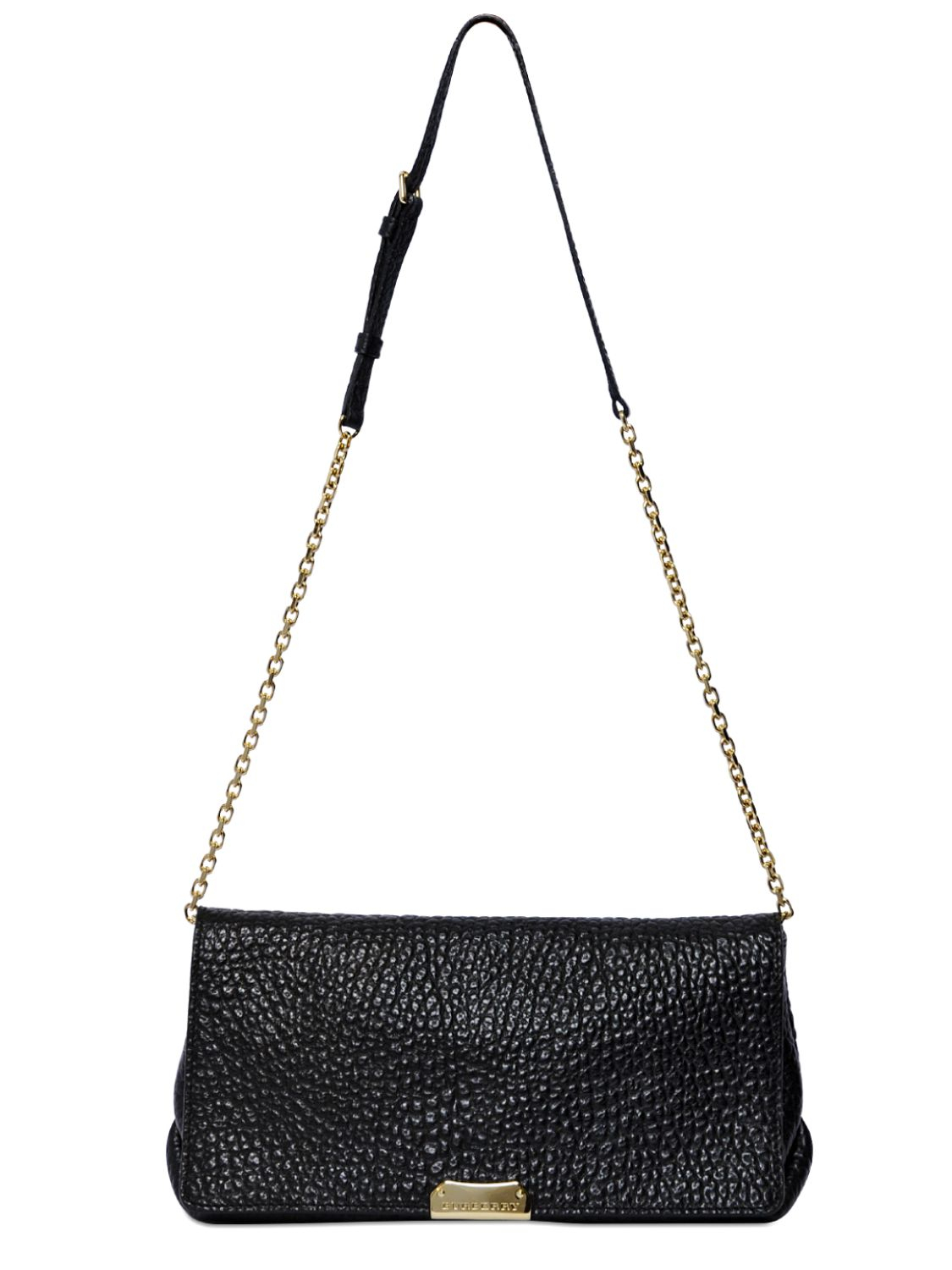 Burberry Mildenhall Grained Leather Shoulder Bag in Black Lyst