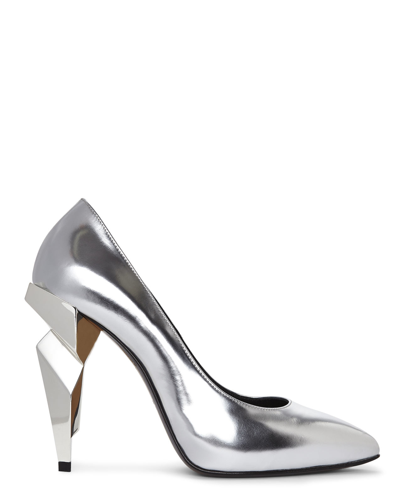 fendi silver shoes