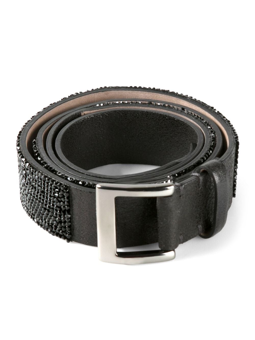 swarovski belt mens