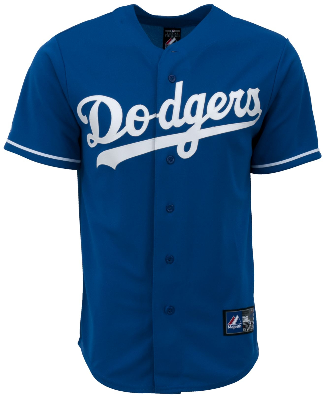 Majestic Men\'s Los Angeles Dodgers Replica Jersey in Blue for Men ...
