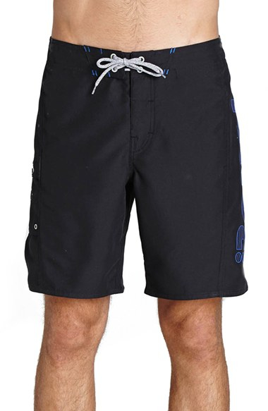 Bench Orator Board Shorts In Black For Men Lyst