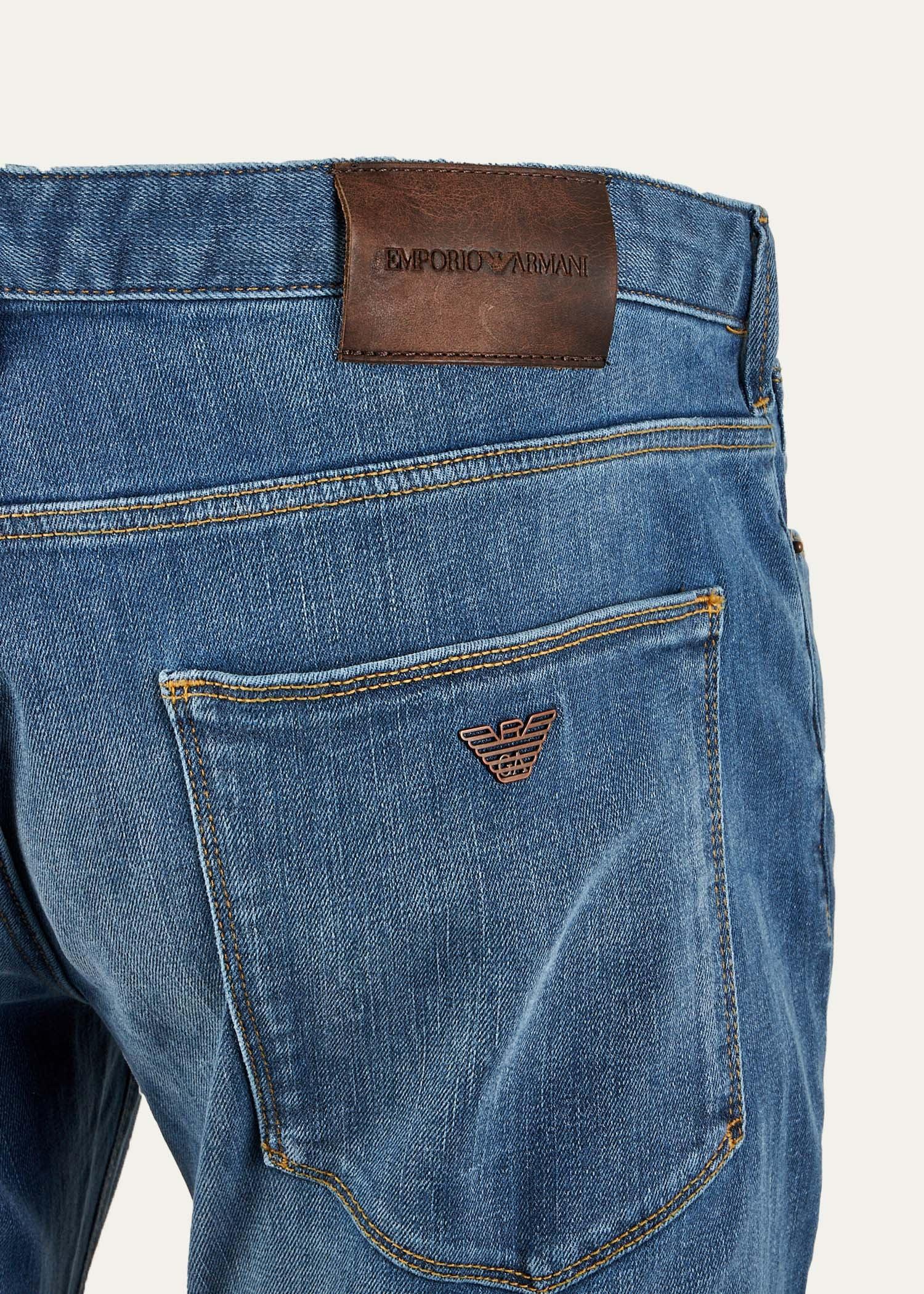 Emporio Armani Cotton J06 Tapered Jean 