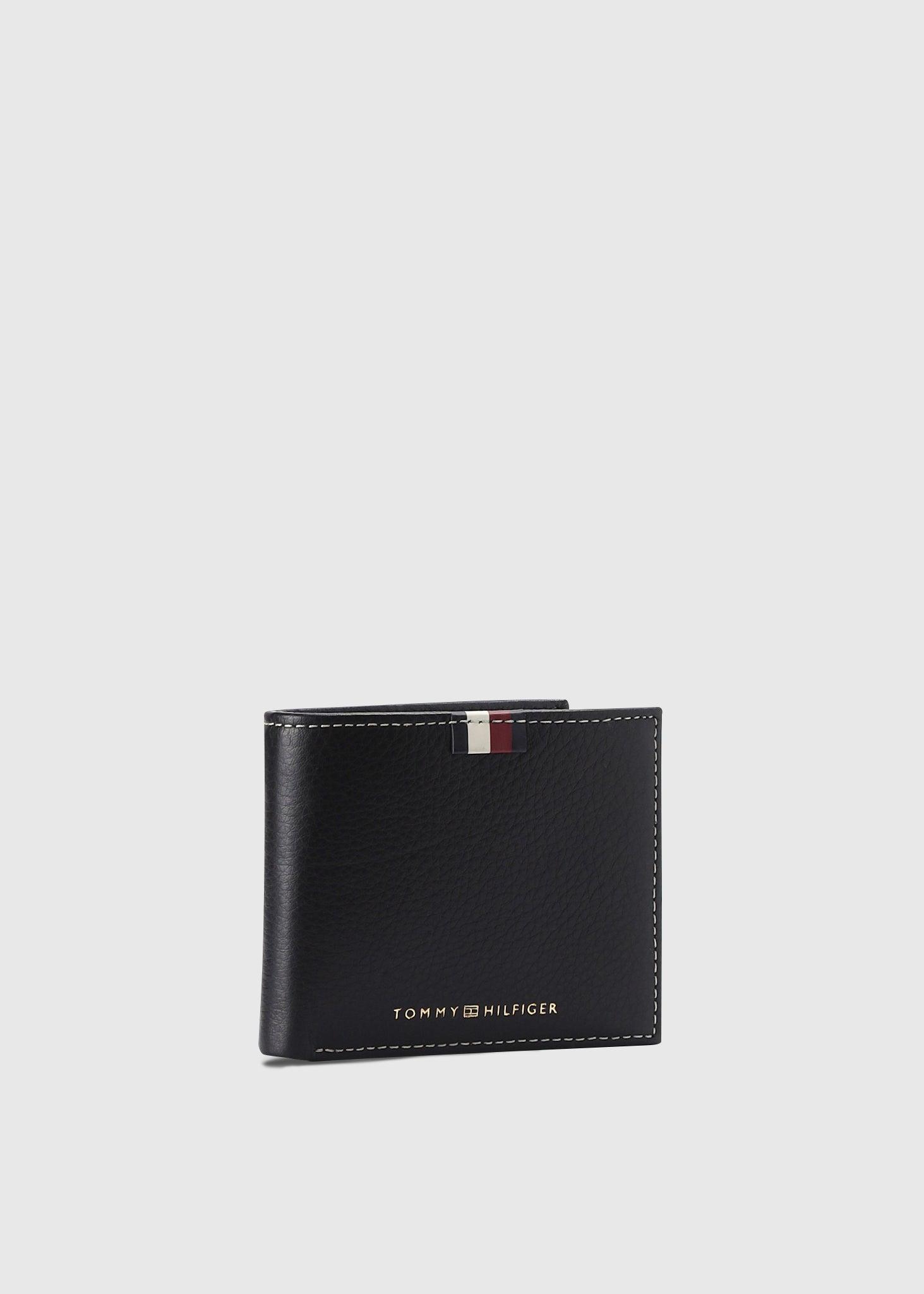 Tommy Hilfiger Corp Mini Cc Wallet in Black for Men | Lyst