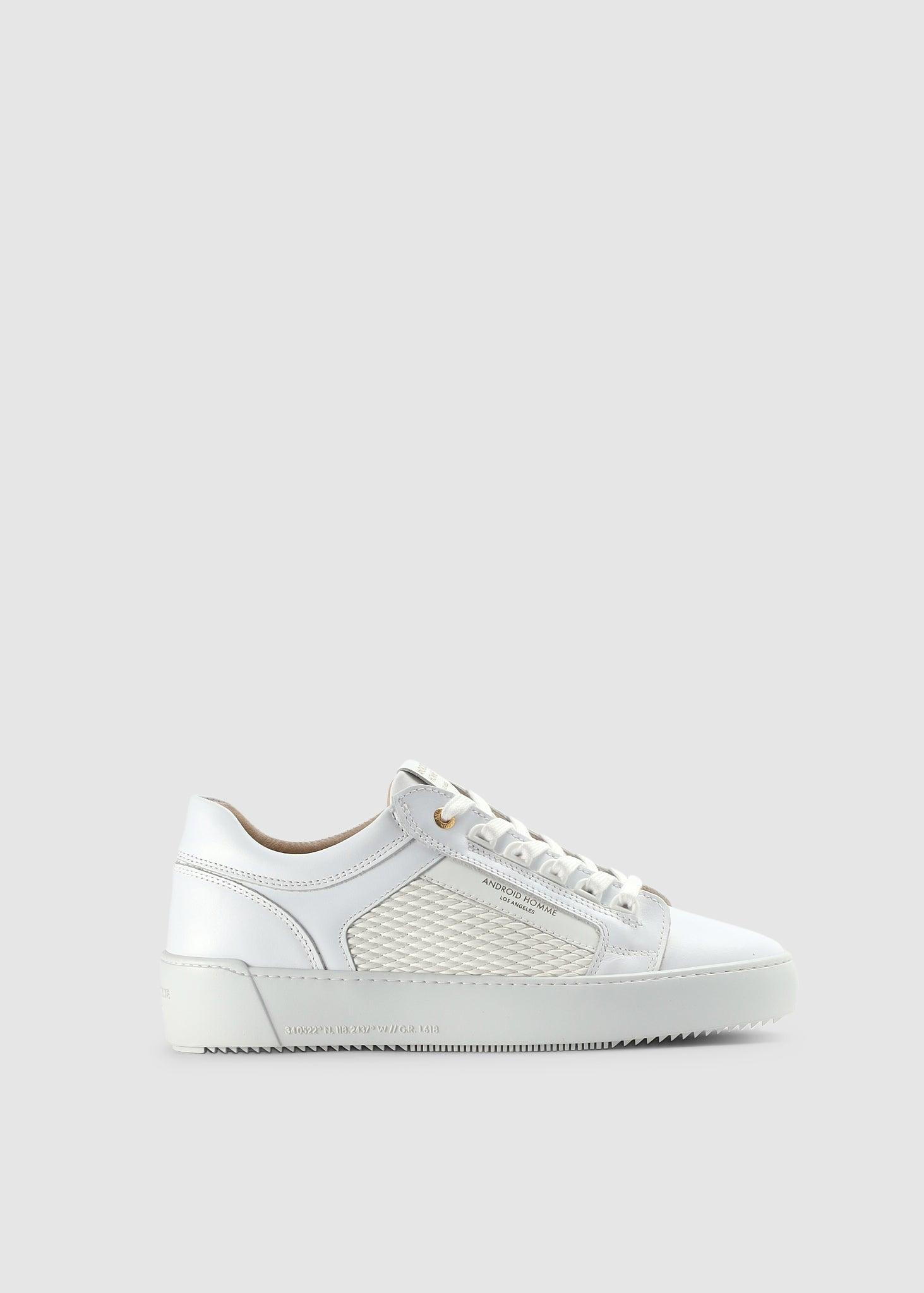 Android Homme Venice Stretch Woven Trainers in White for Men | Lyst