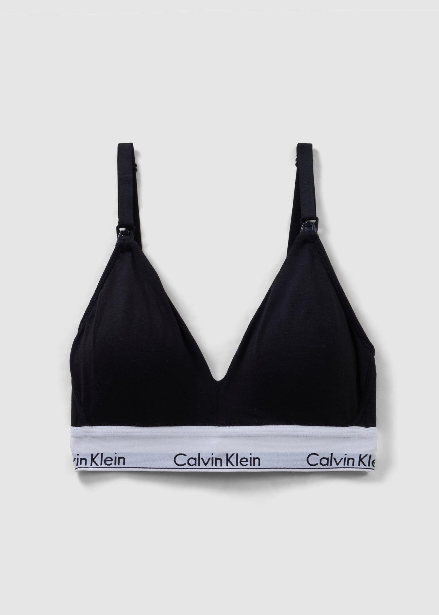 Calvin Klein Underwear Modern Cotton Maternity Bralette in Black | Lyst
