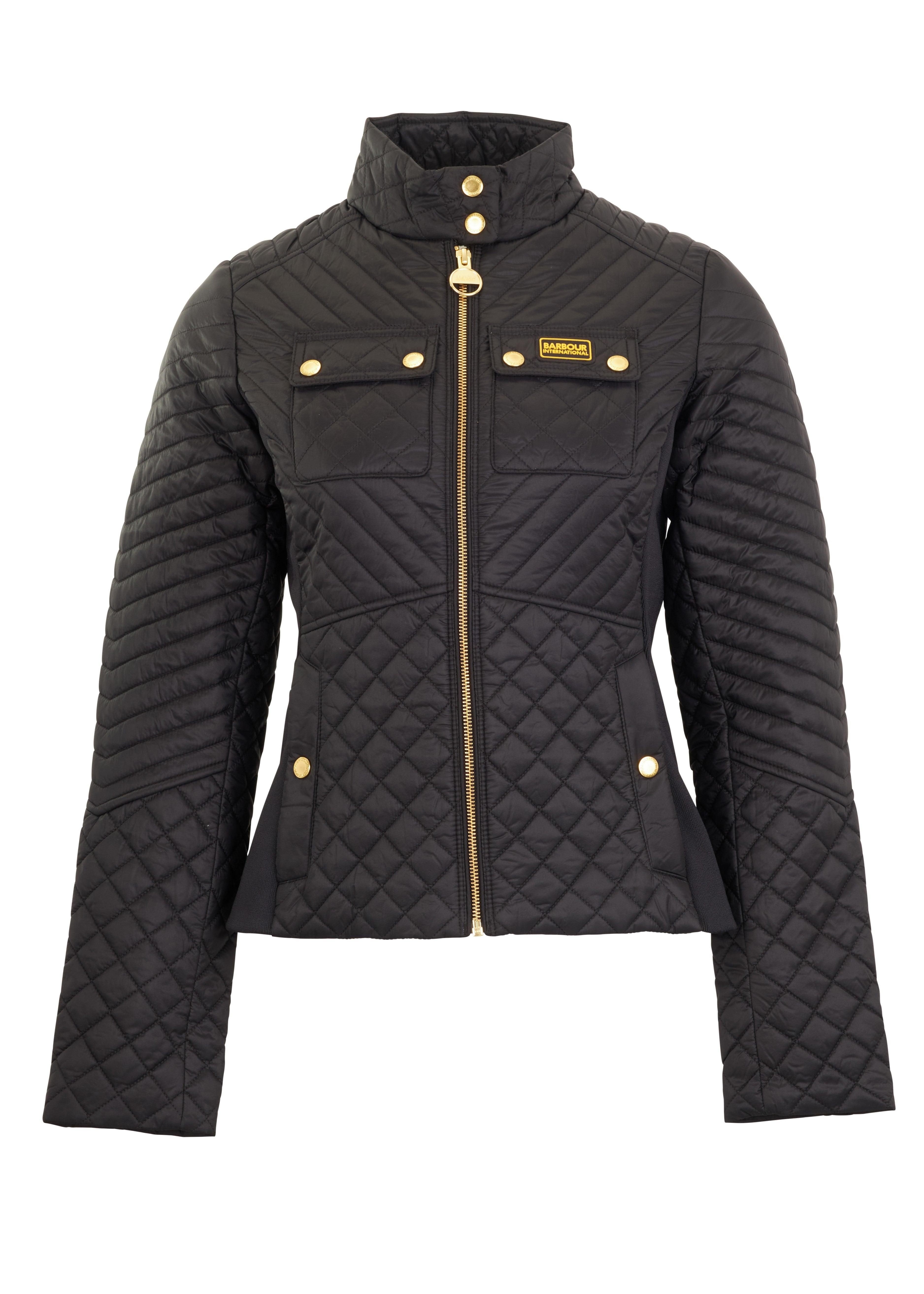 Barbour Morgan Quilted Jacket in Black | Lyst