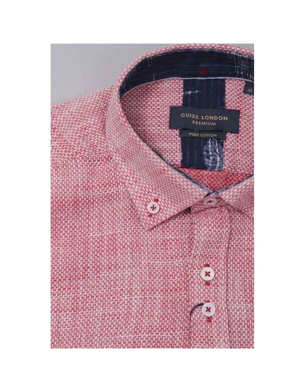Geometric Print Short Sleeve Shirt 