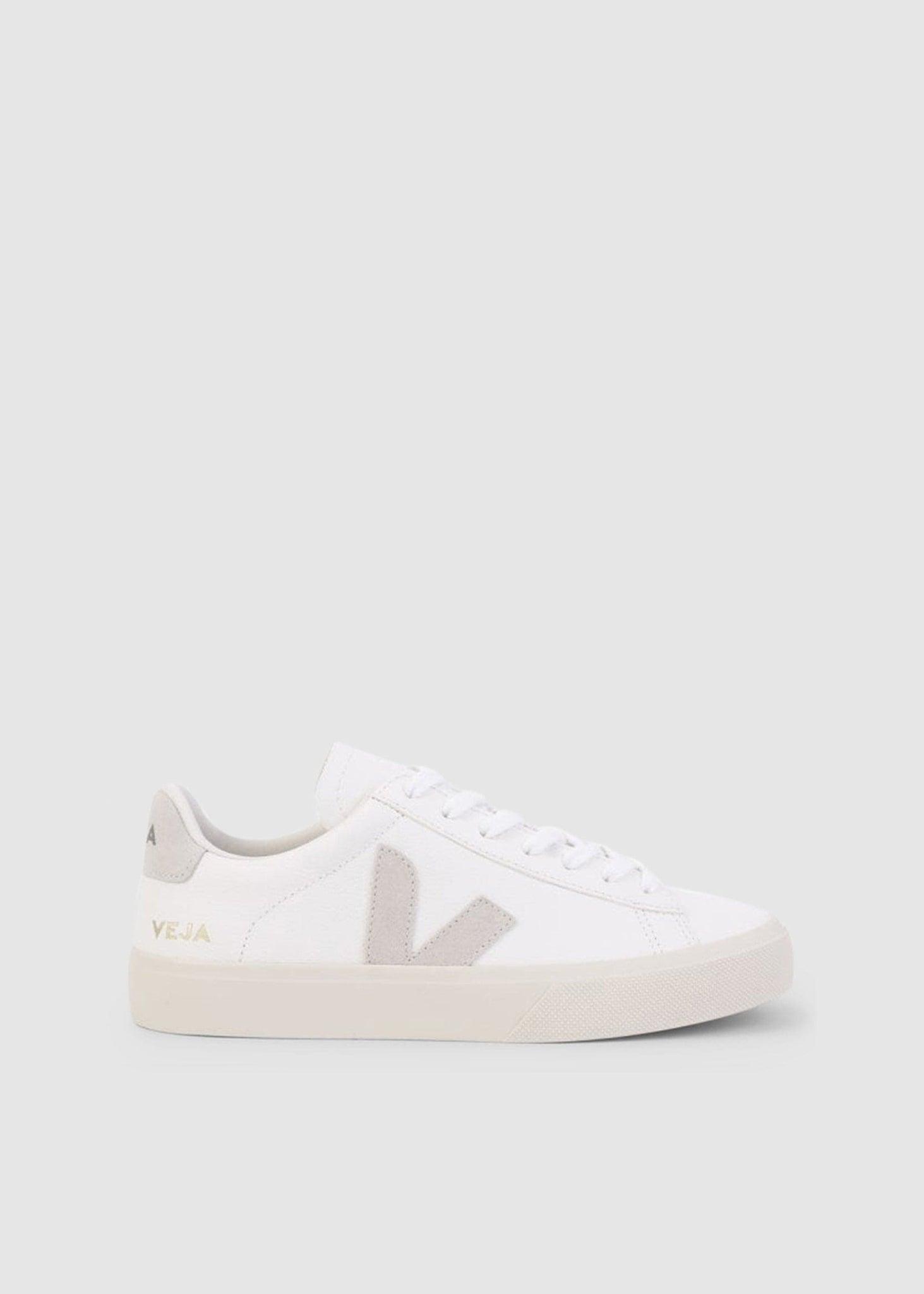 Veja Campo Leather Trainers in White | Lyst UK