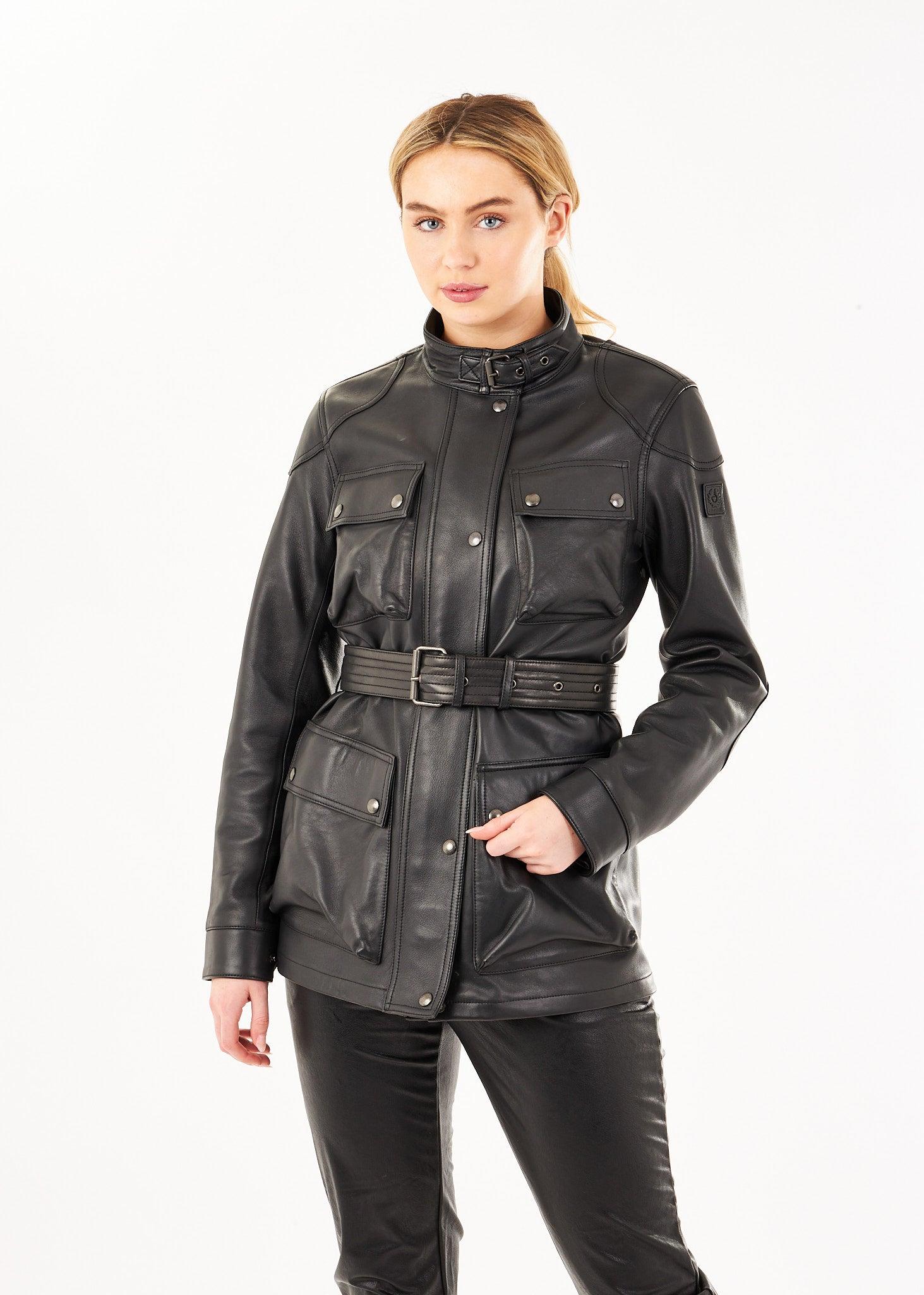 Belstaff Leather Trialmaster Panther 2.0 Jacket in Black - Save 31% | Lyst