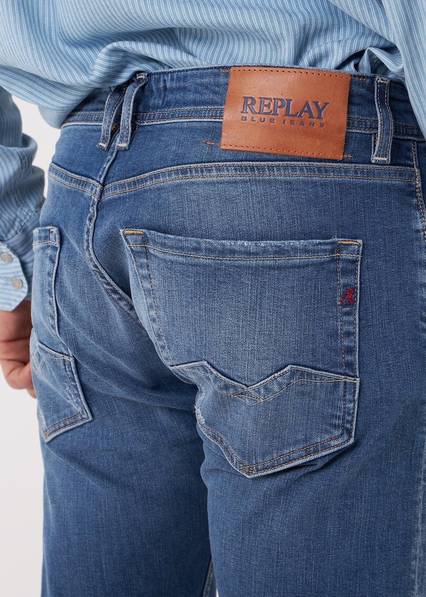 Replay Rocco Jeans in Blue for Men | Lyst