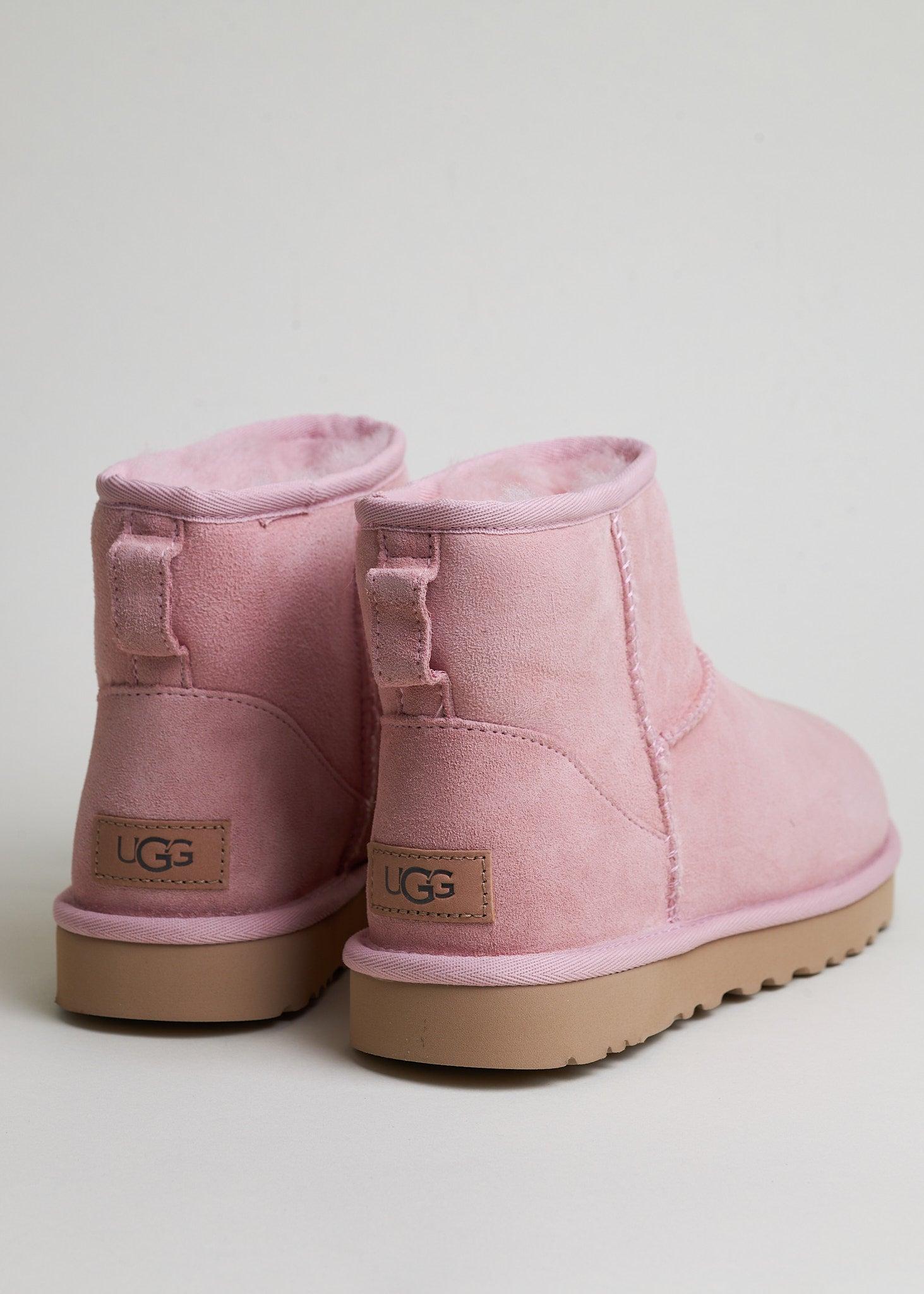 UGG Denim Classic Mini Boot in Pink - Save 12% | Lyst