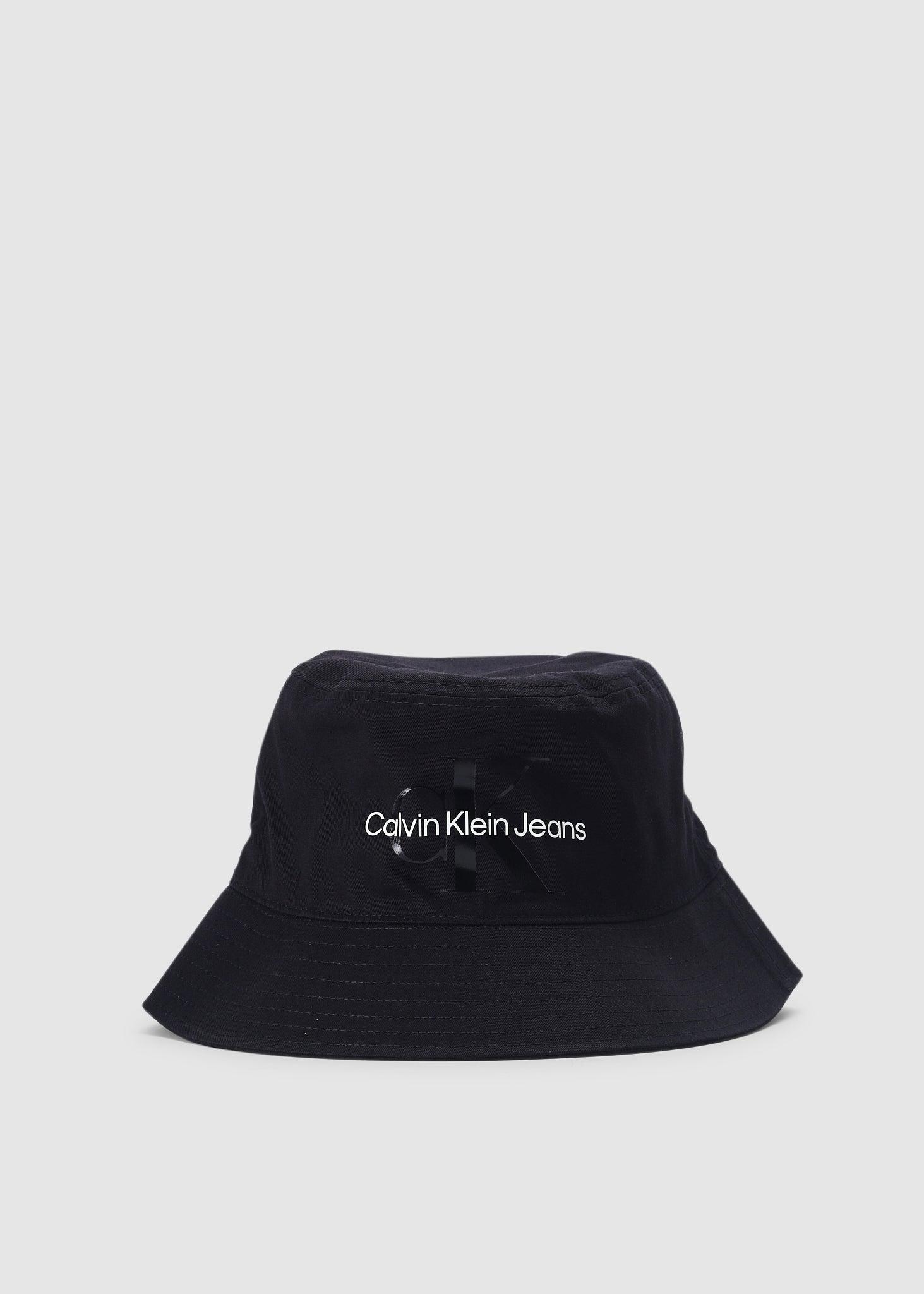 Calvin Klein Monogram Soft Bucket Hat in Blue for Men | Lyst