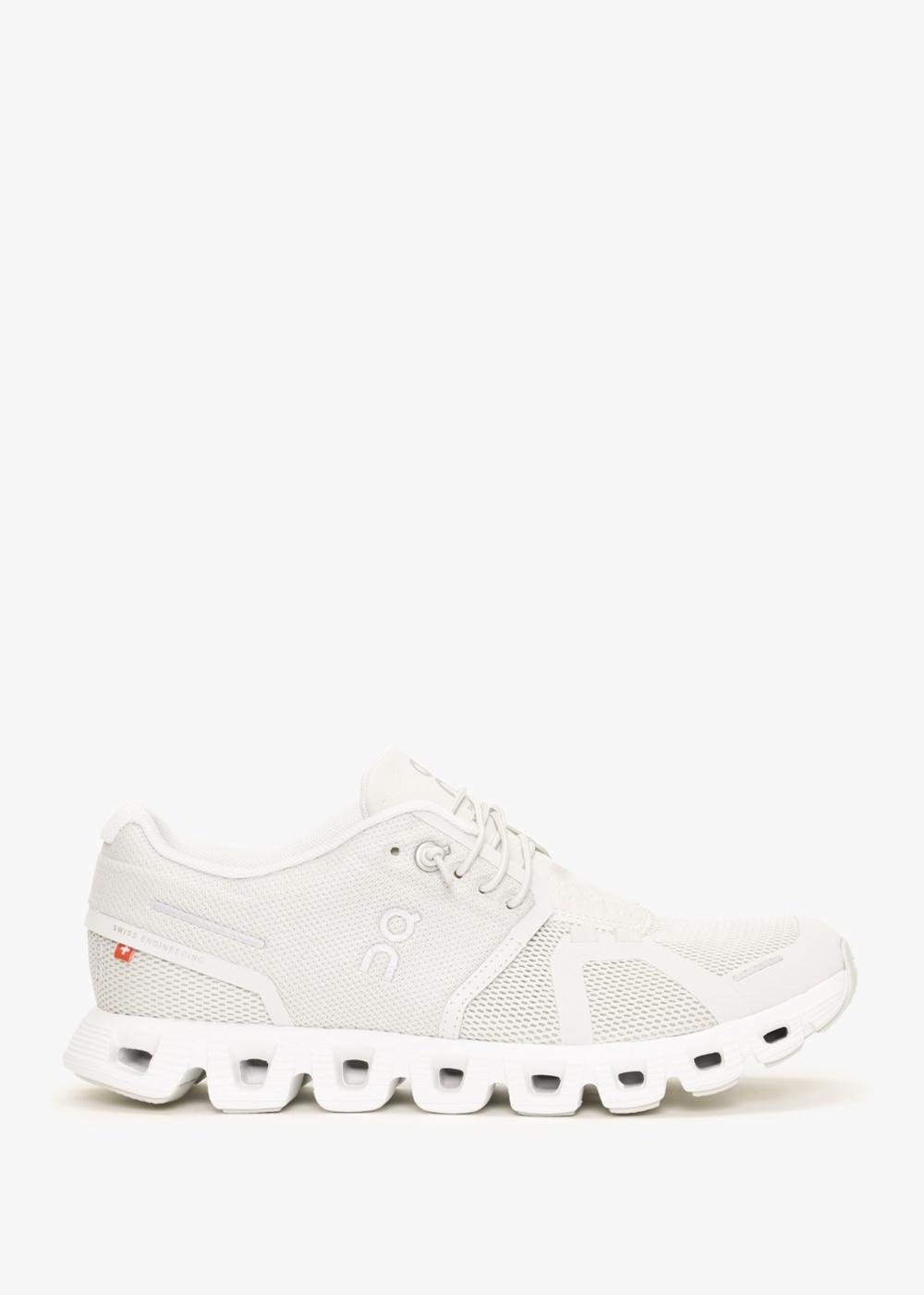 Fabric white trainers hot sale