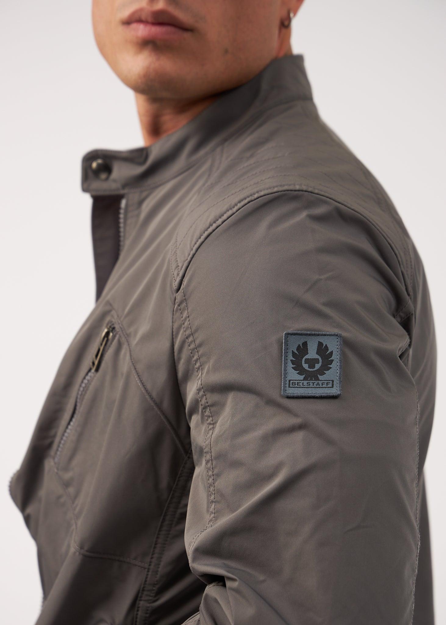 Belstaff Synthetic Tonal V Racer Jacket in Grey,Black (Gray) for Men - Save  3% | Lyst