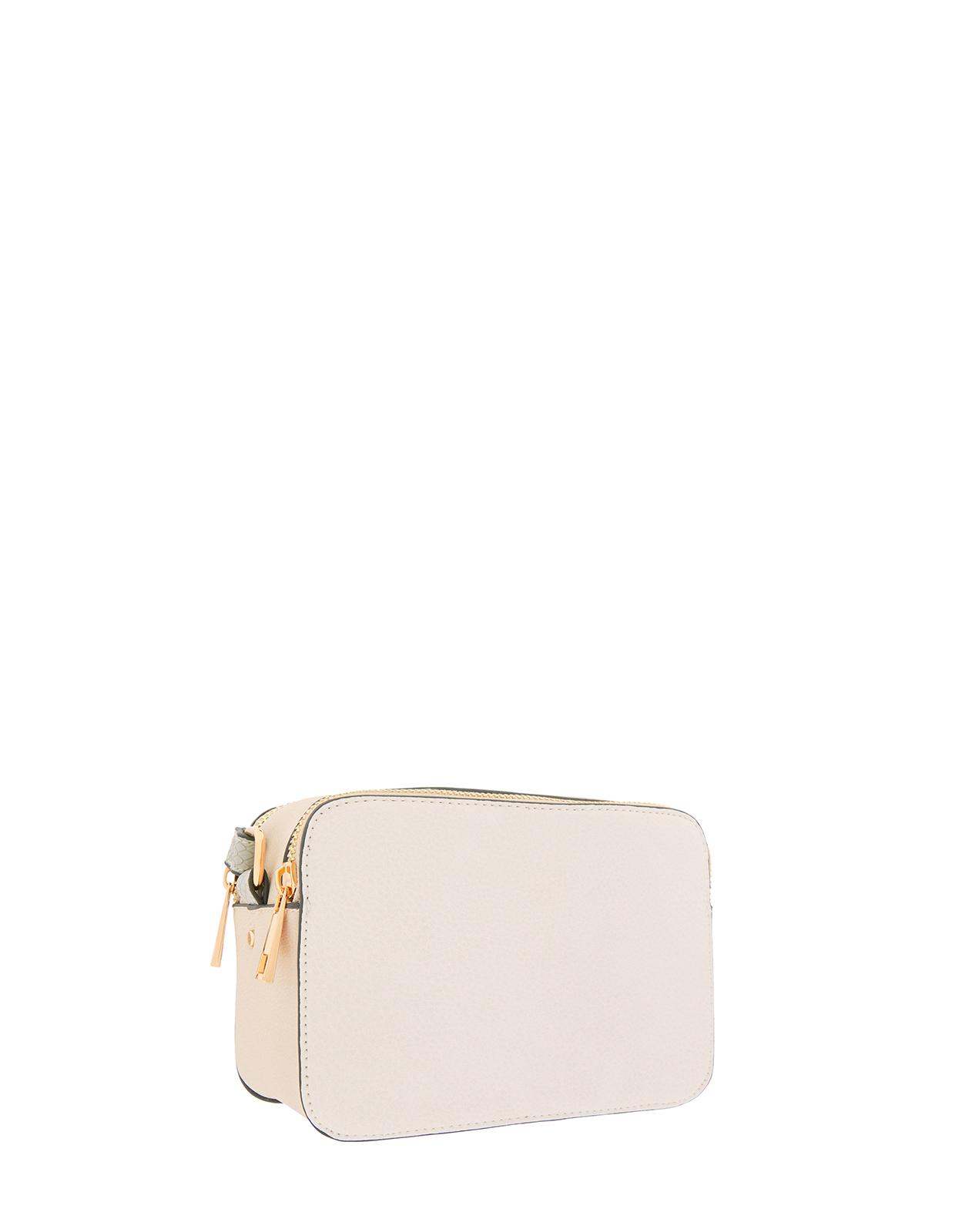 accessorize white bag
