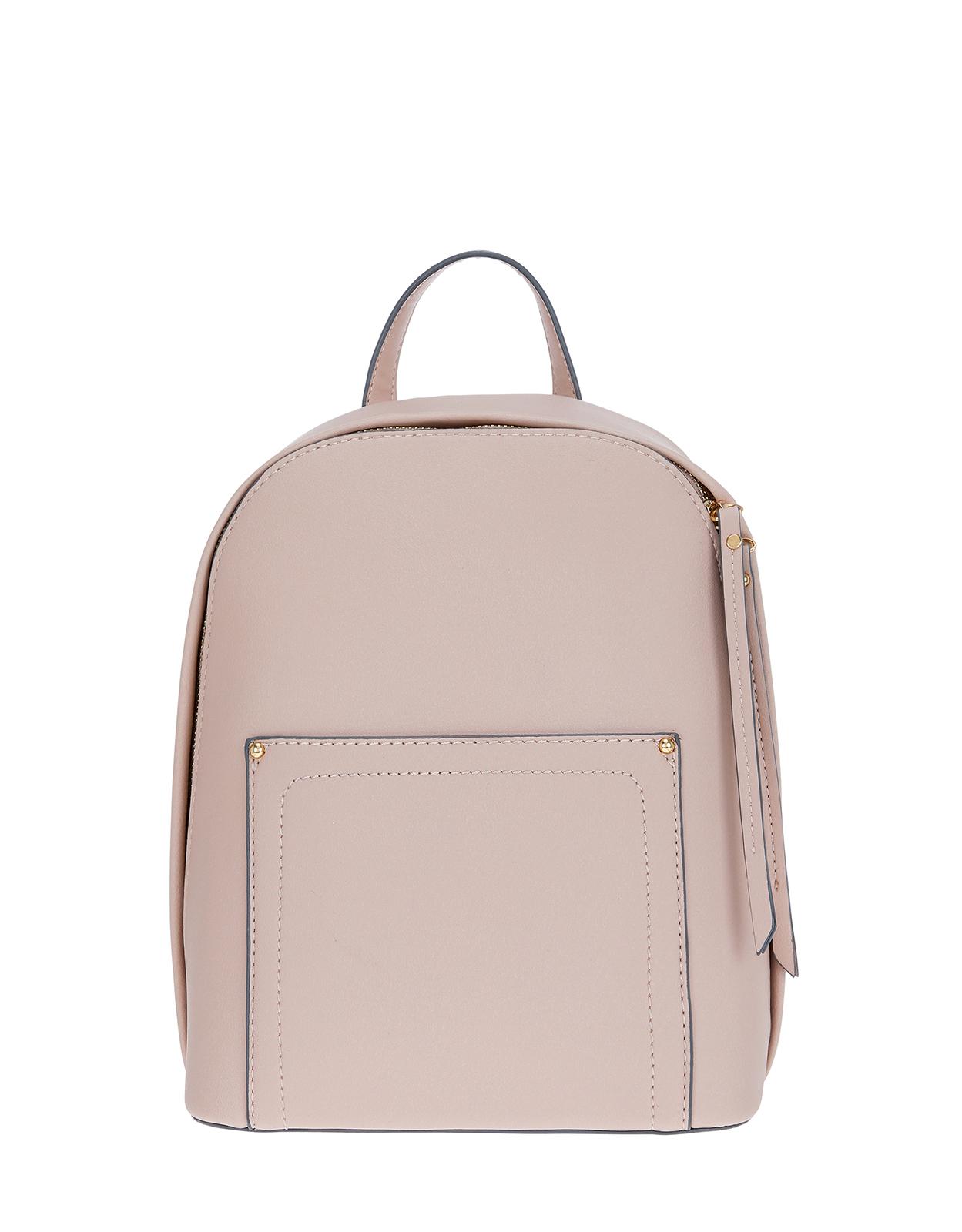 accessorize tan backpack