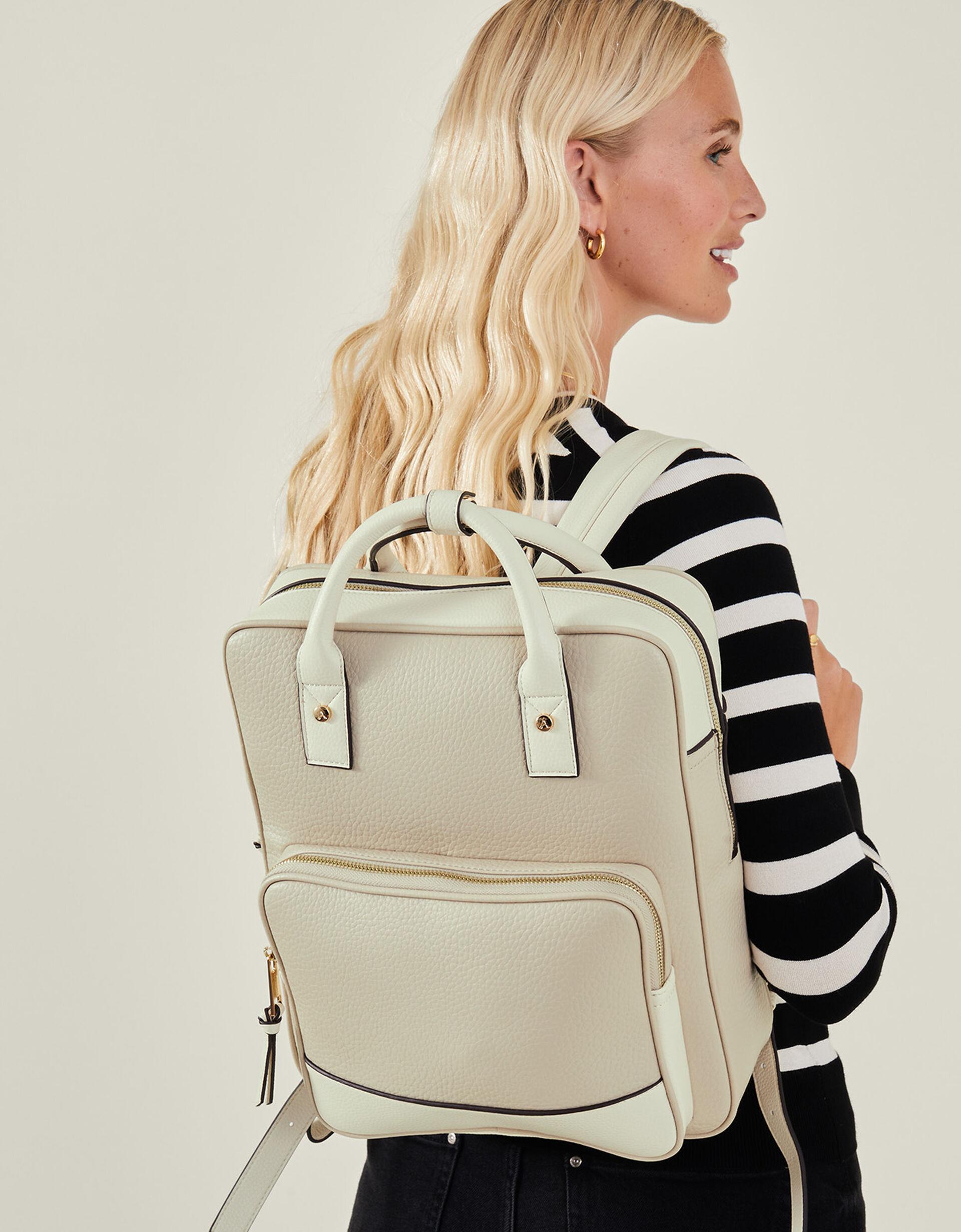 Accessorize grey backpack 2025