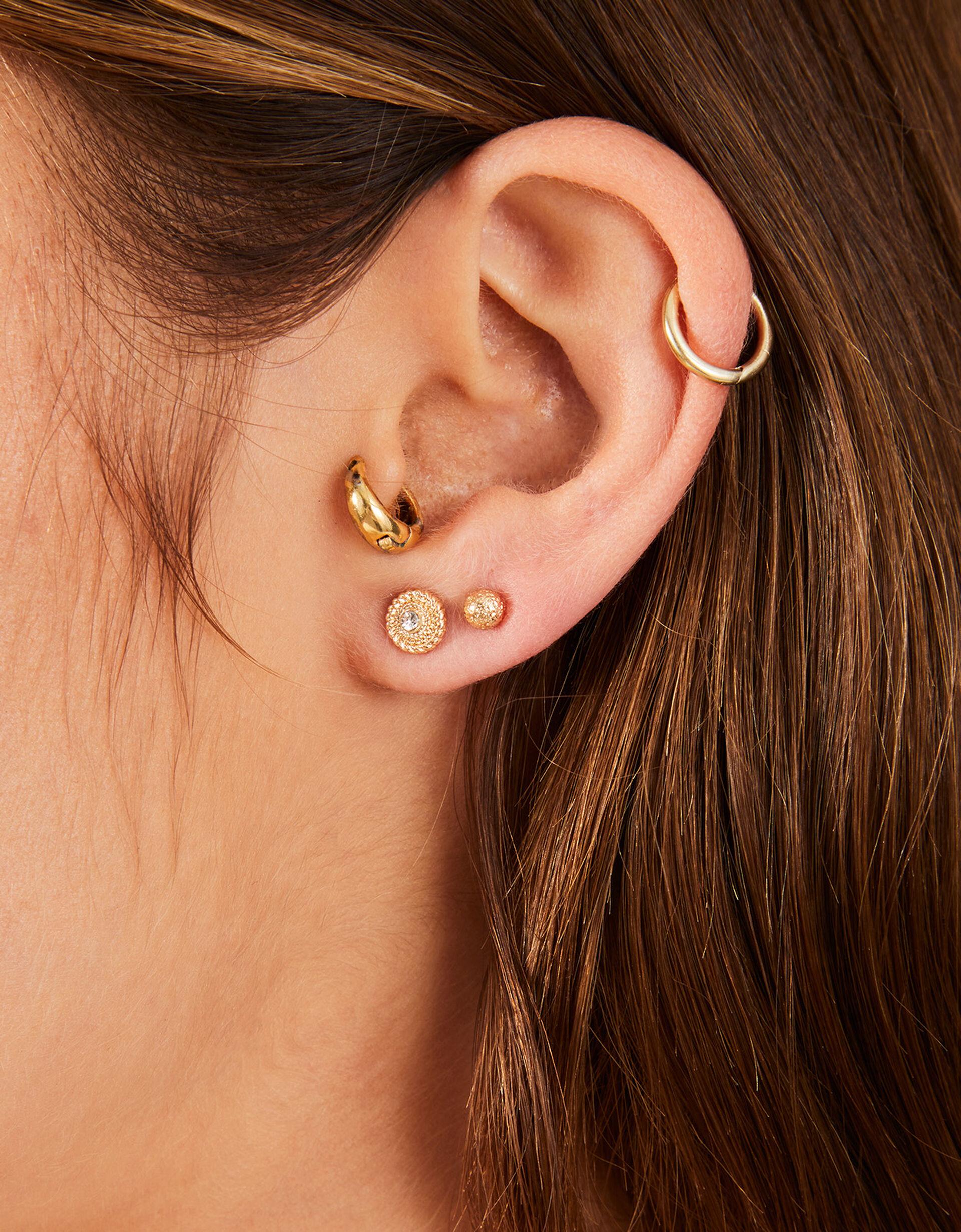 Buy Accessorize London Pink & Golden Alloy Dangler Earrings Online At Best  Price @ Tata CLiQ