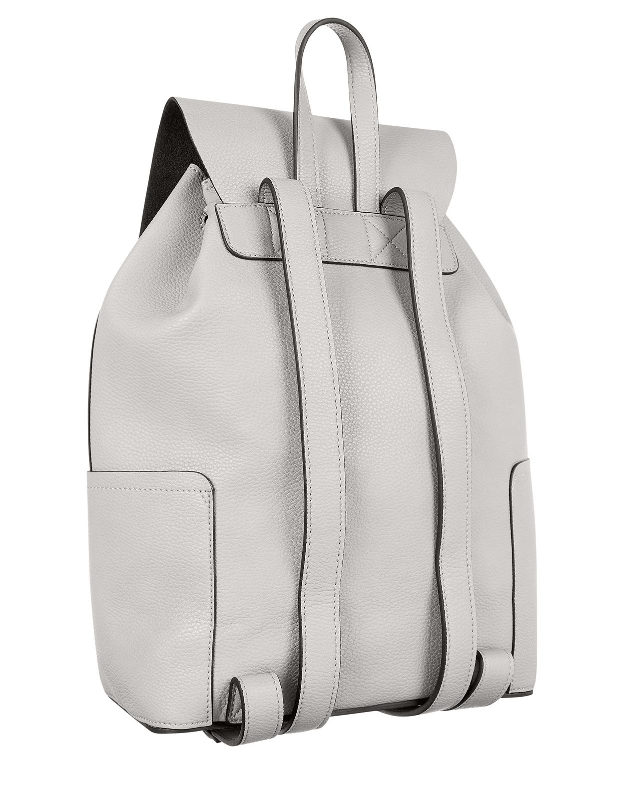 accessorize grey backpack