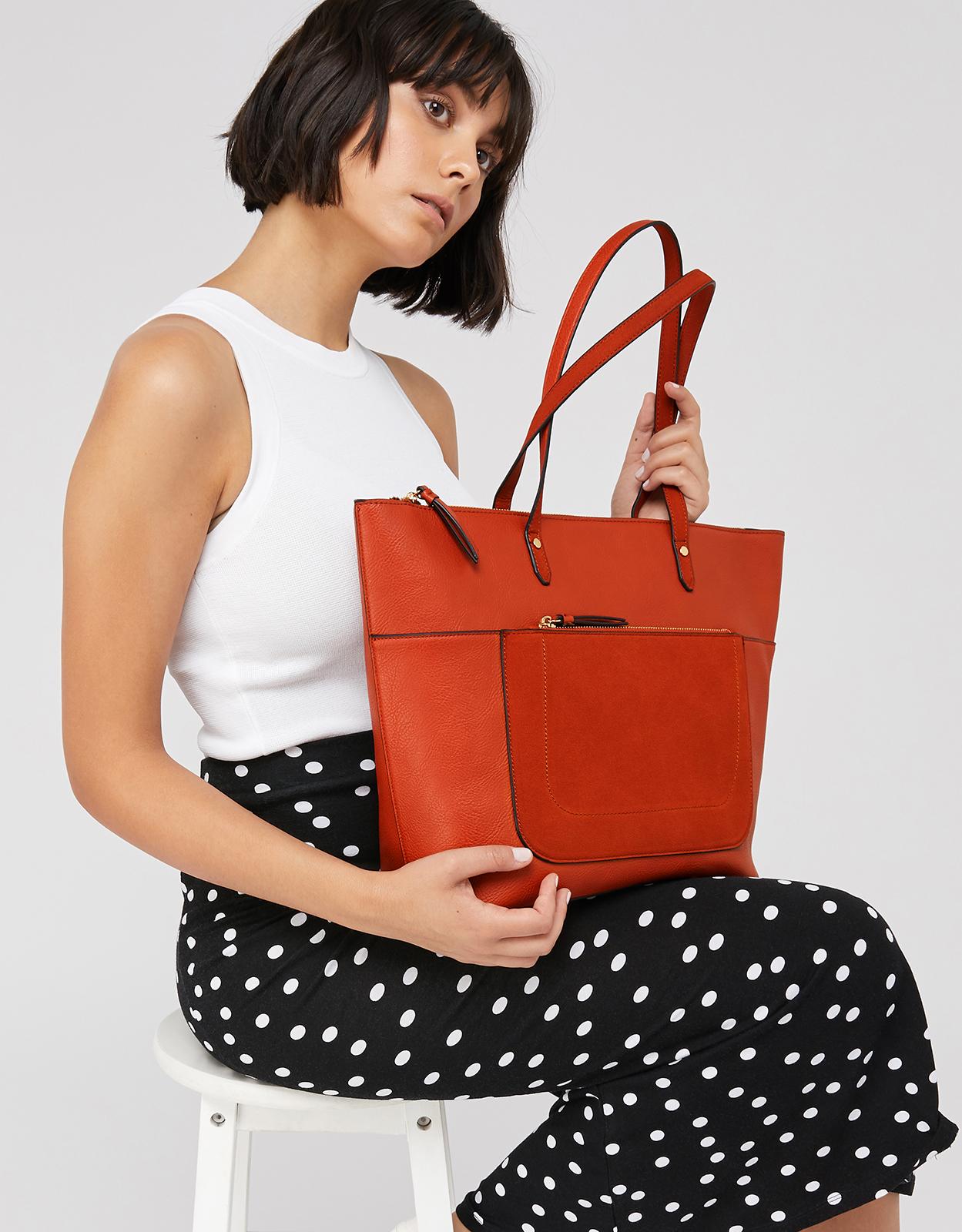 accessorize emily tote bag black