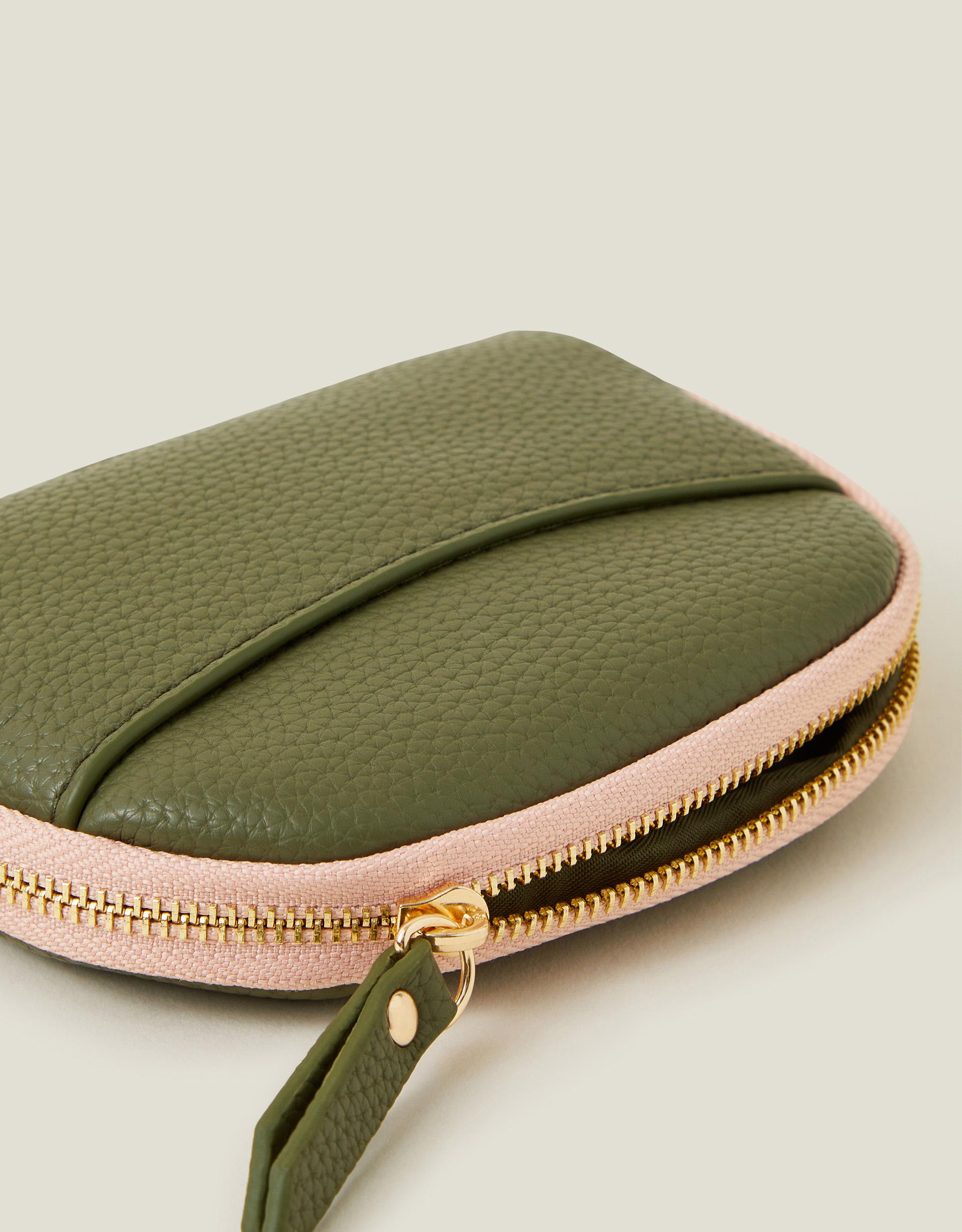 Accessorize Front Pocket Coin Purse in Green Lyst UK