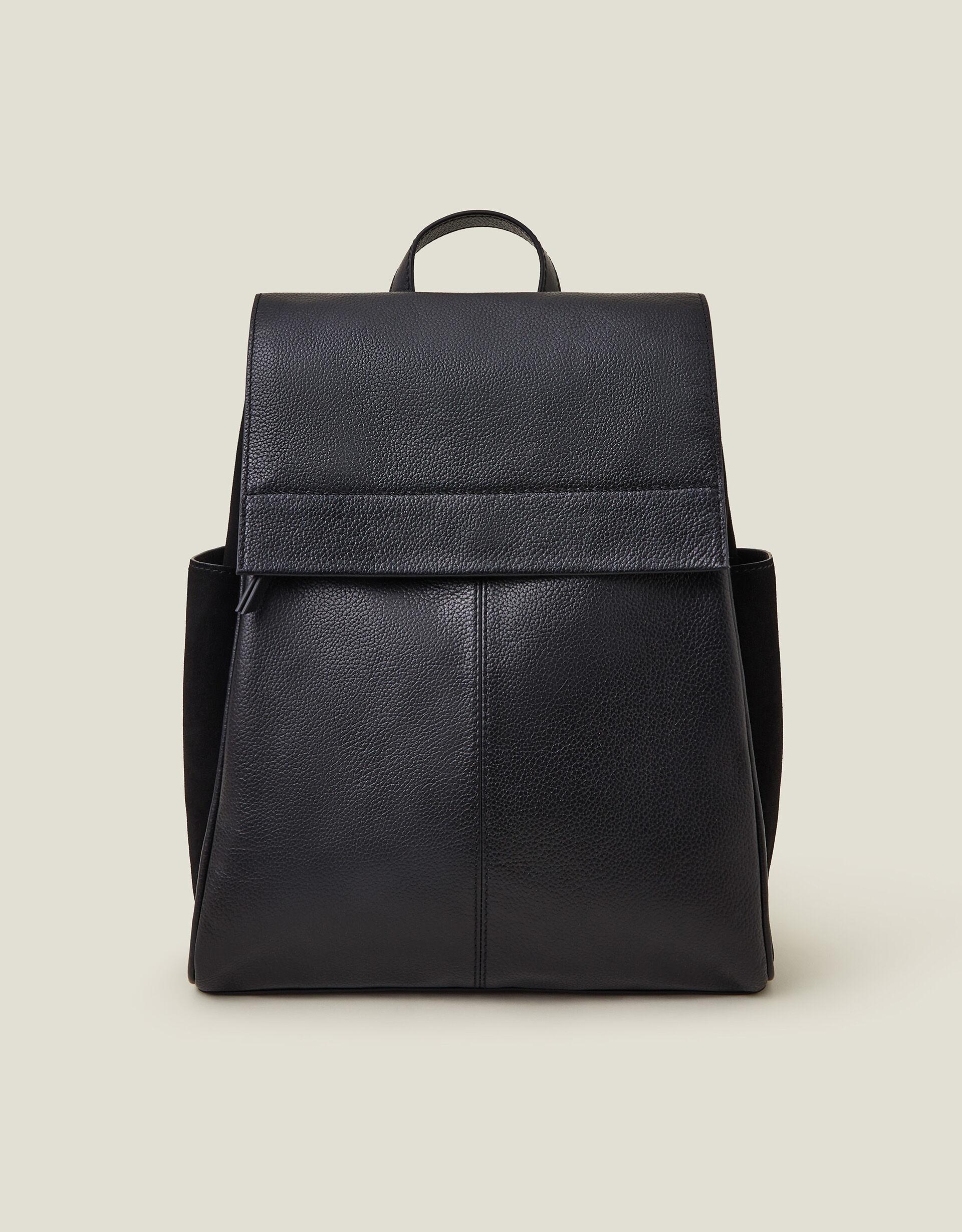 black leather backpack womens accessorize Buy Plain Nylon Rucksack Top handle Stylish Womens Mini Rucksack Black