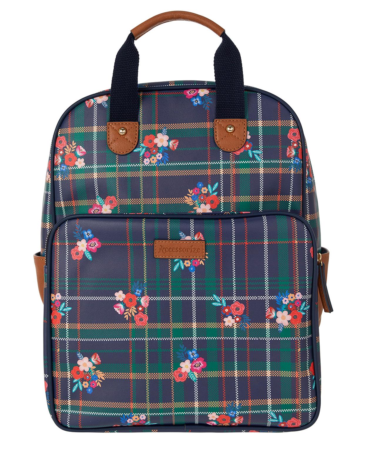 accessorize floral backpack