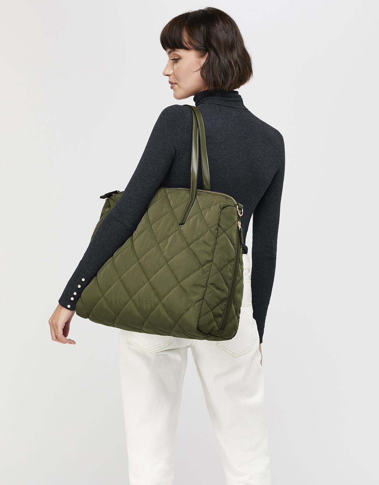 quilted weekender bag