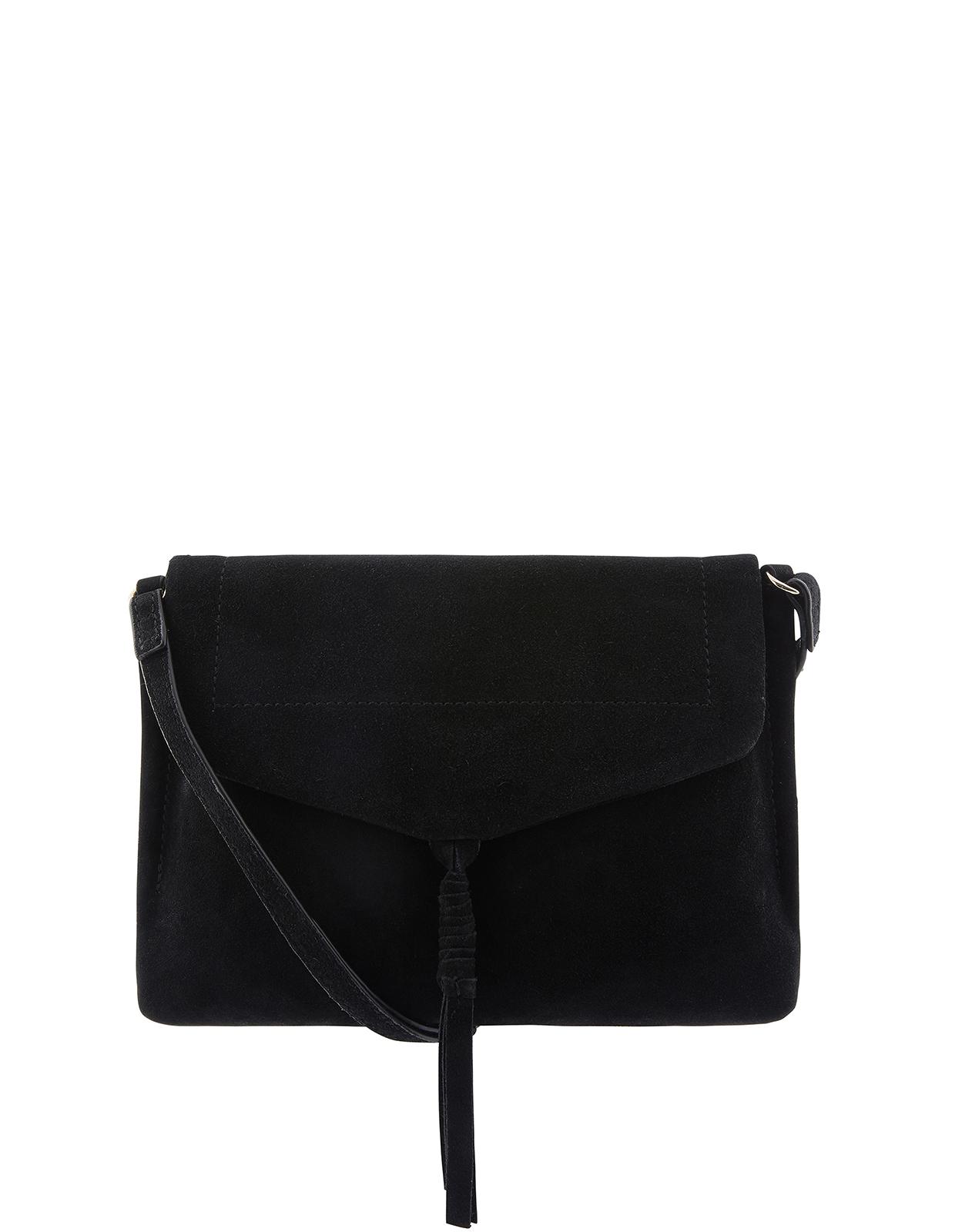accessorize black cross body bag