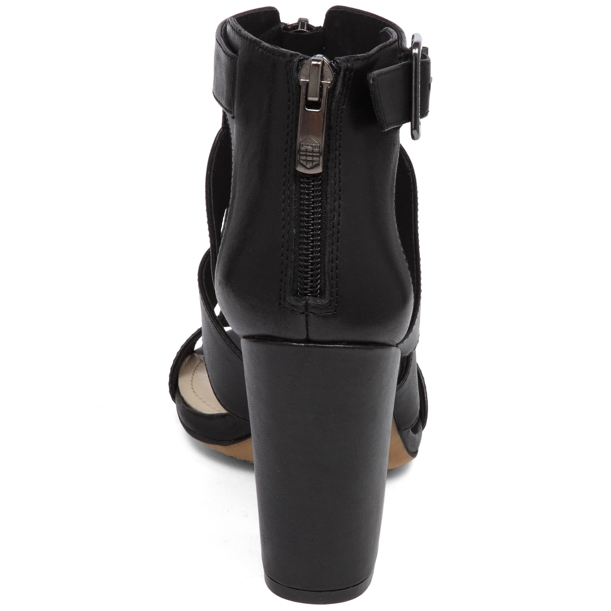 Vince Camuto Marleau Block Heel Sandals in Black - Lyst