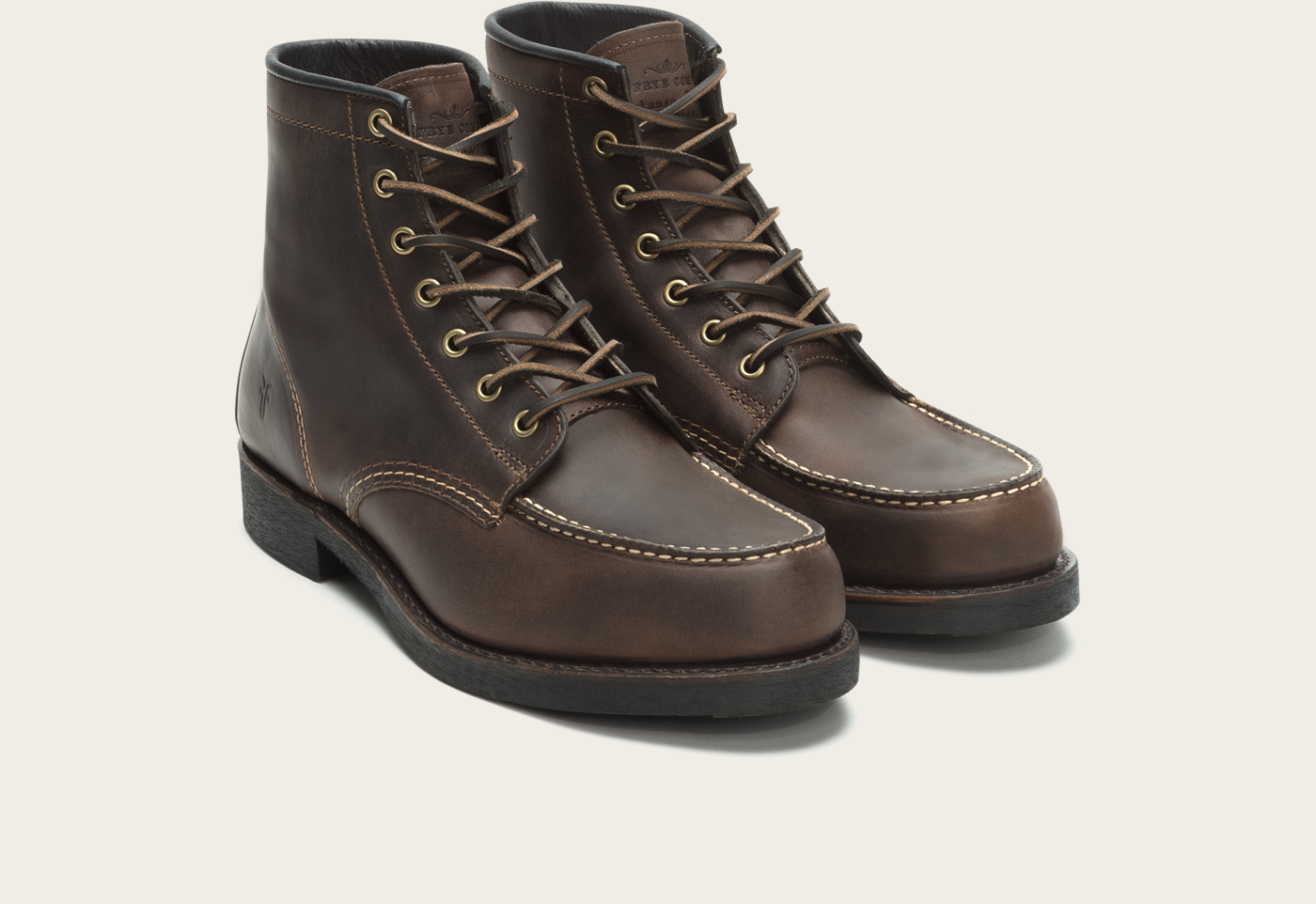 frye moc toe