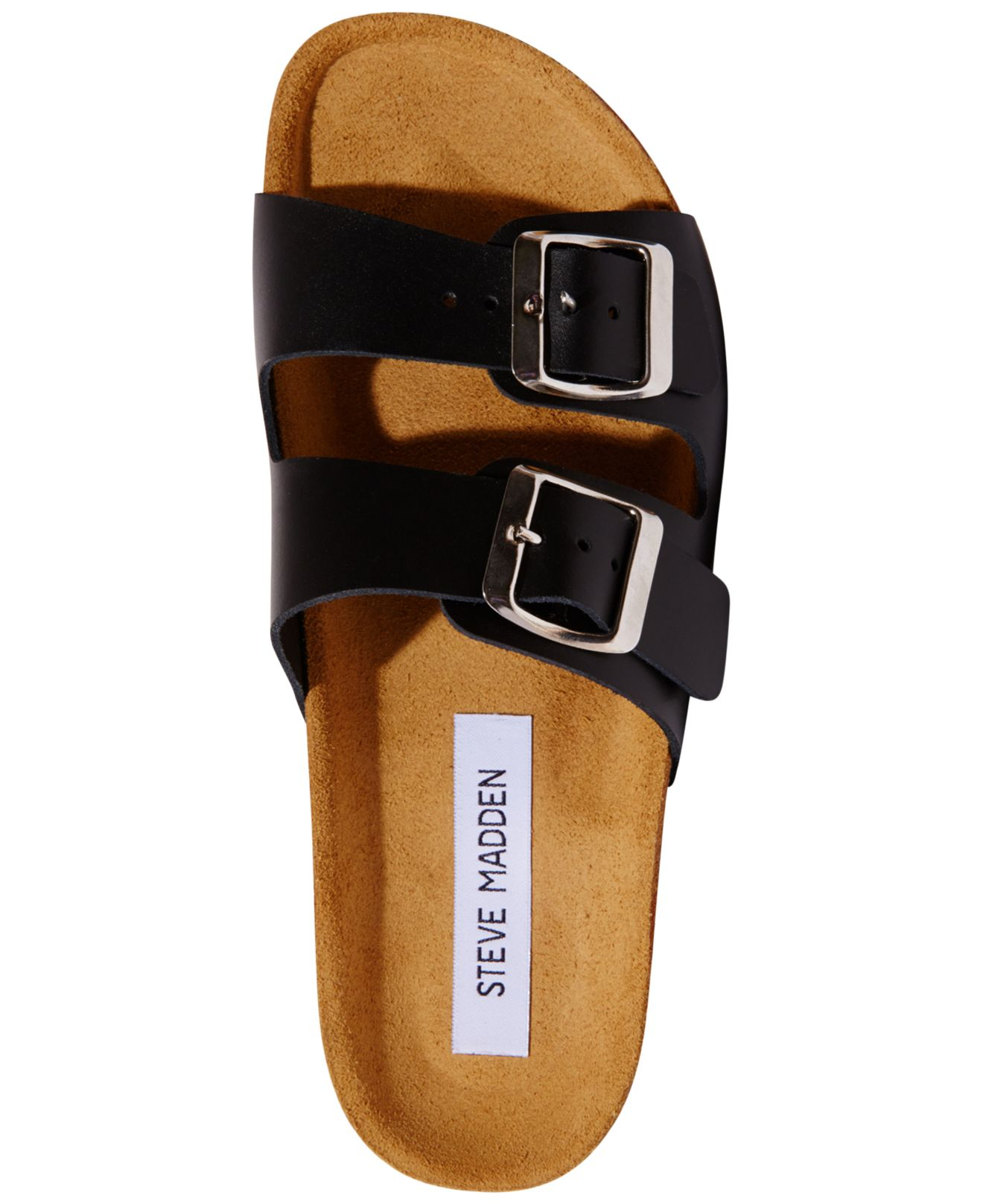 steve madden denim slides
