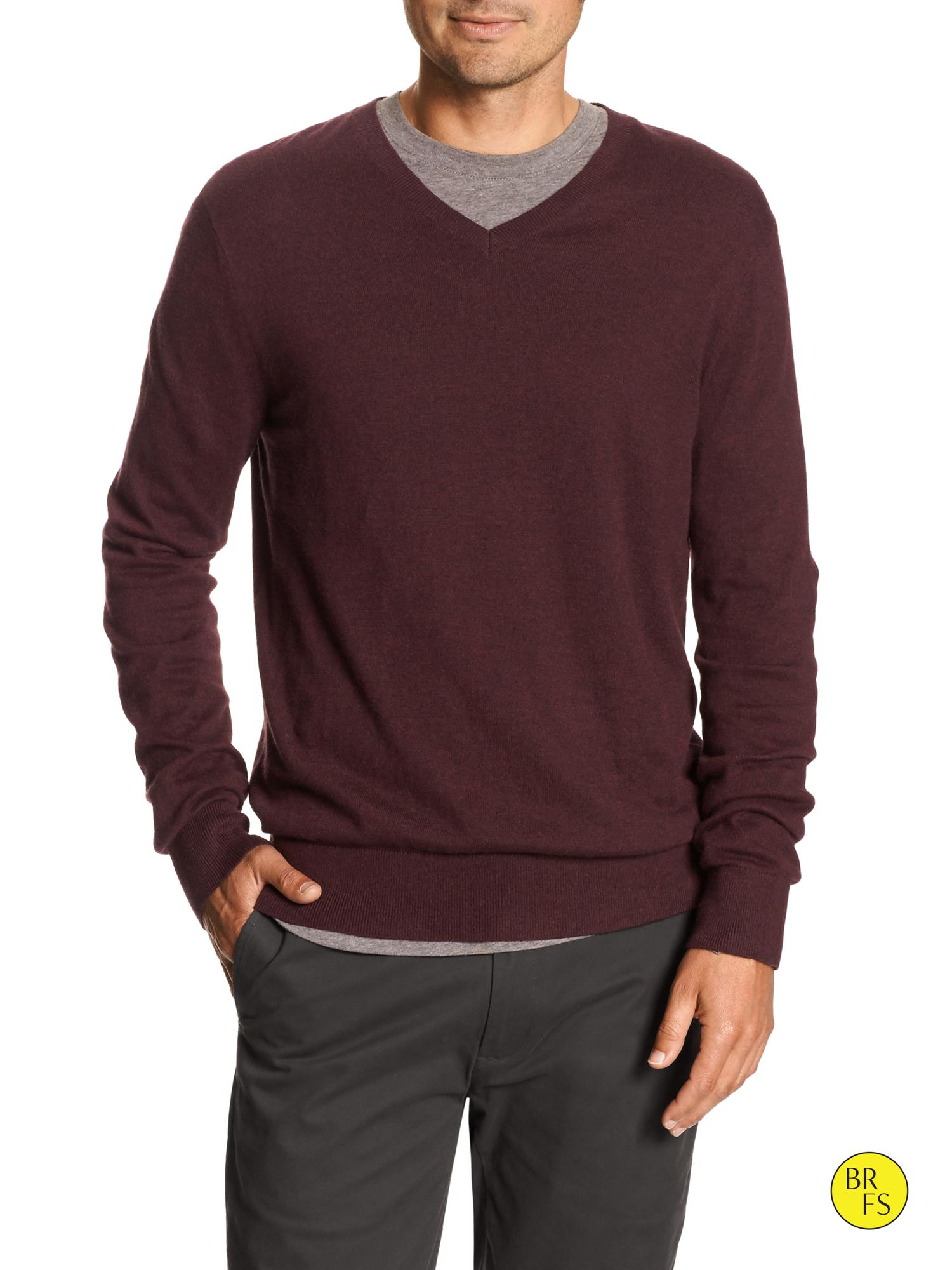 banana republic v neck