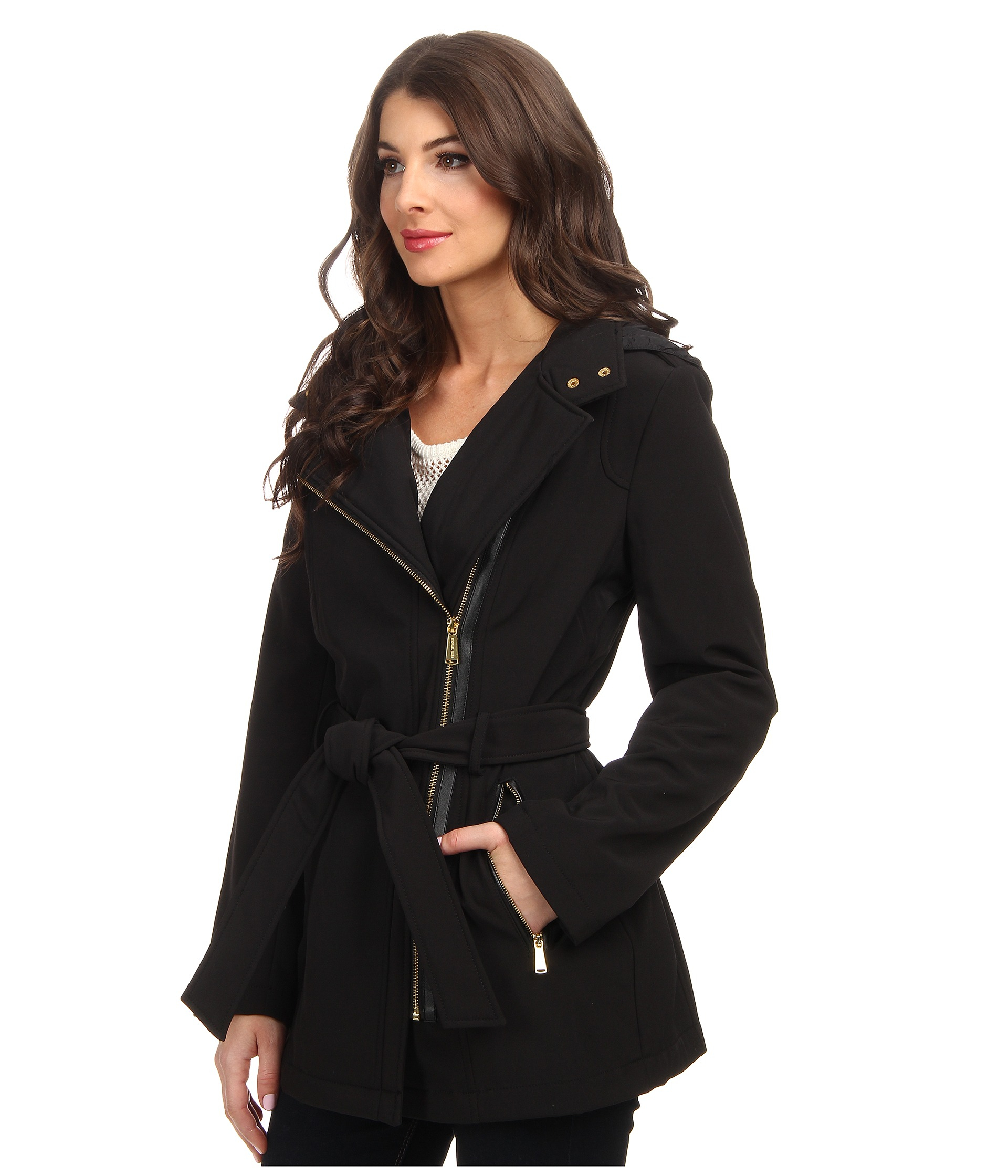 michael kors soft shell jacket