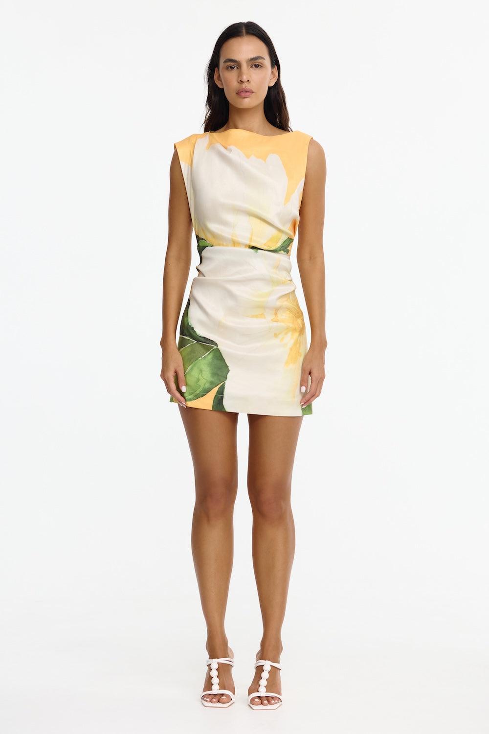 Designer Acler Clarke Draped Crepe Mini Dresses for Women - Up to 70% off |  Lyst