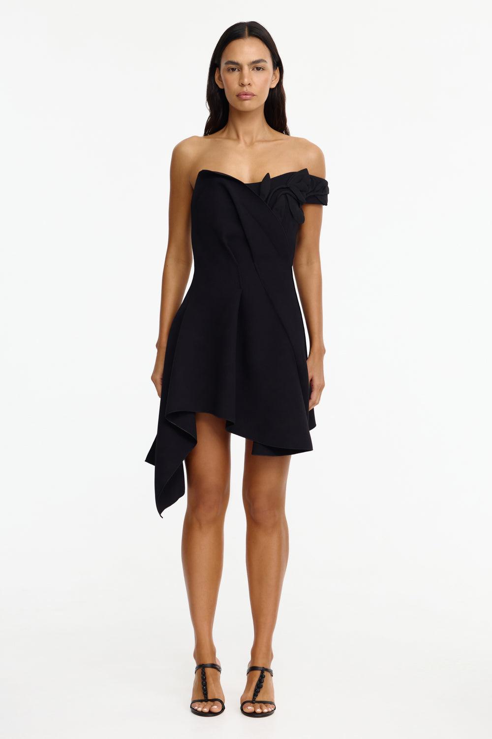 acler clarke draped crepe mini dress Designer Acler Clarke Draped Crepe Mini Dresses for Women - Up to 70% off