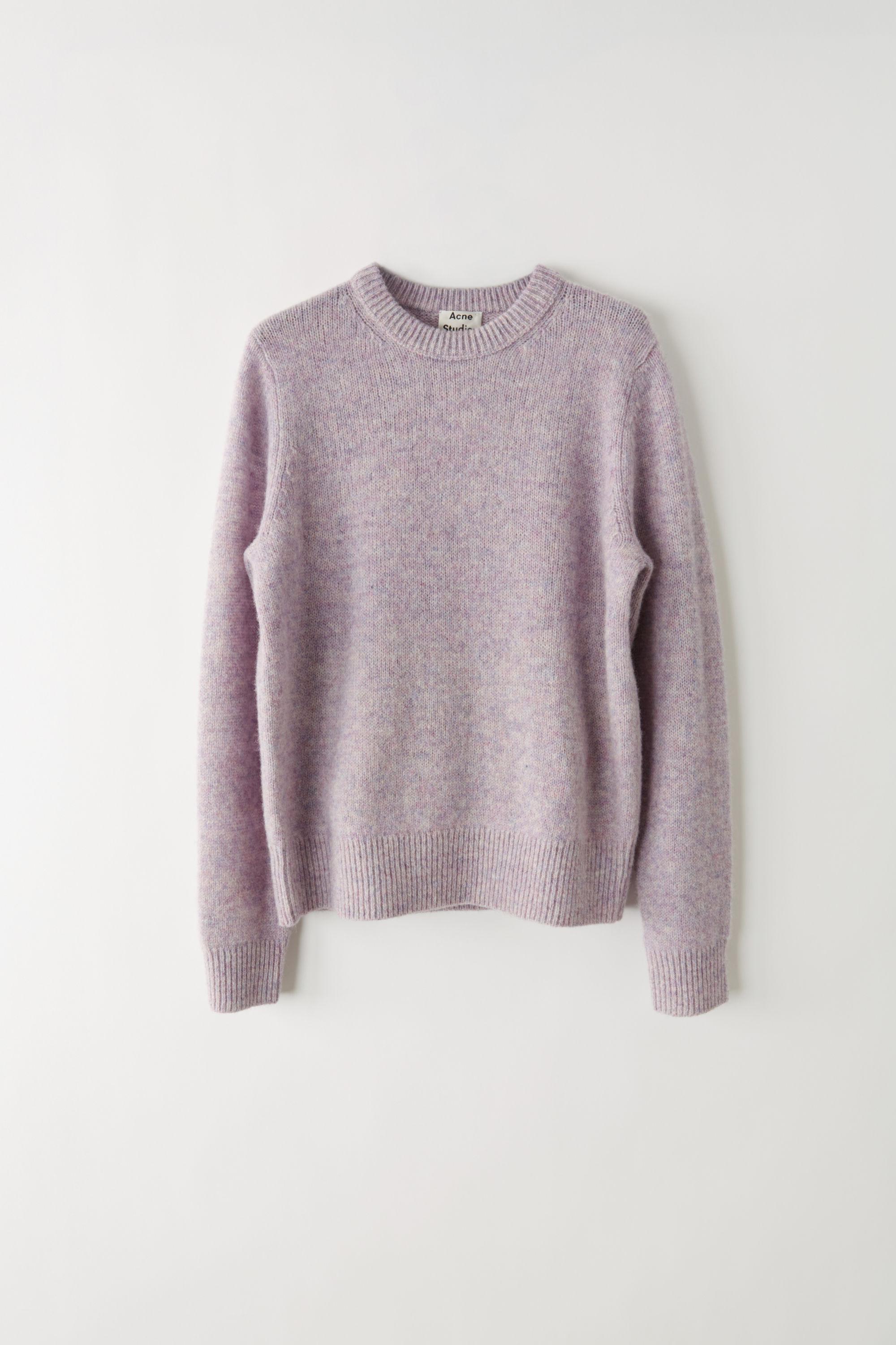 acne studios purple sweater