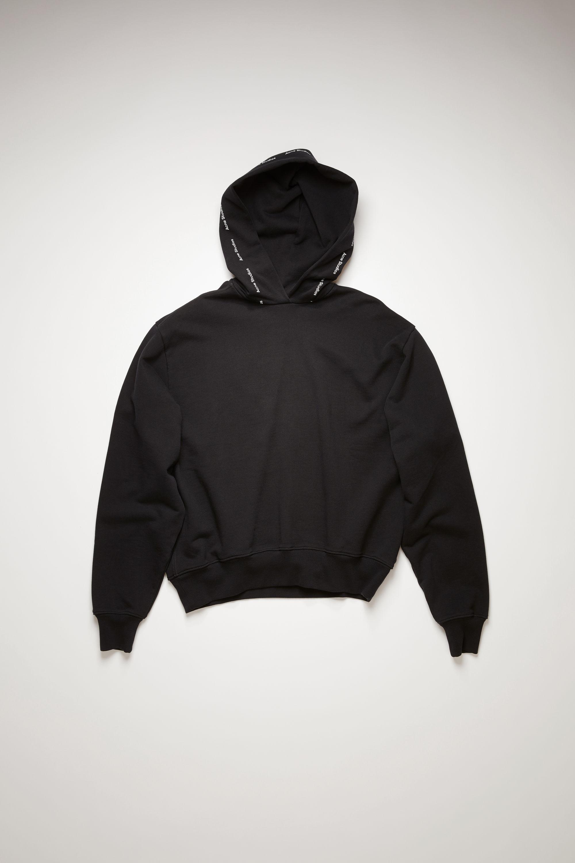 acne studios logo print sweatshirt