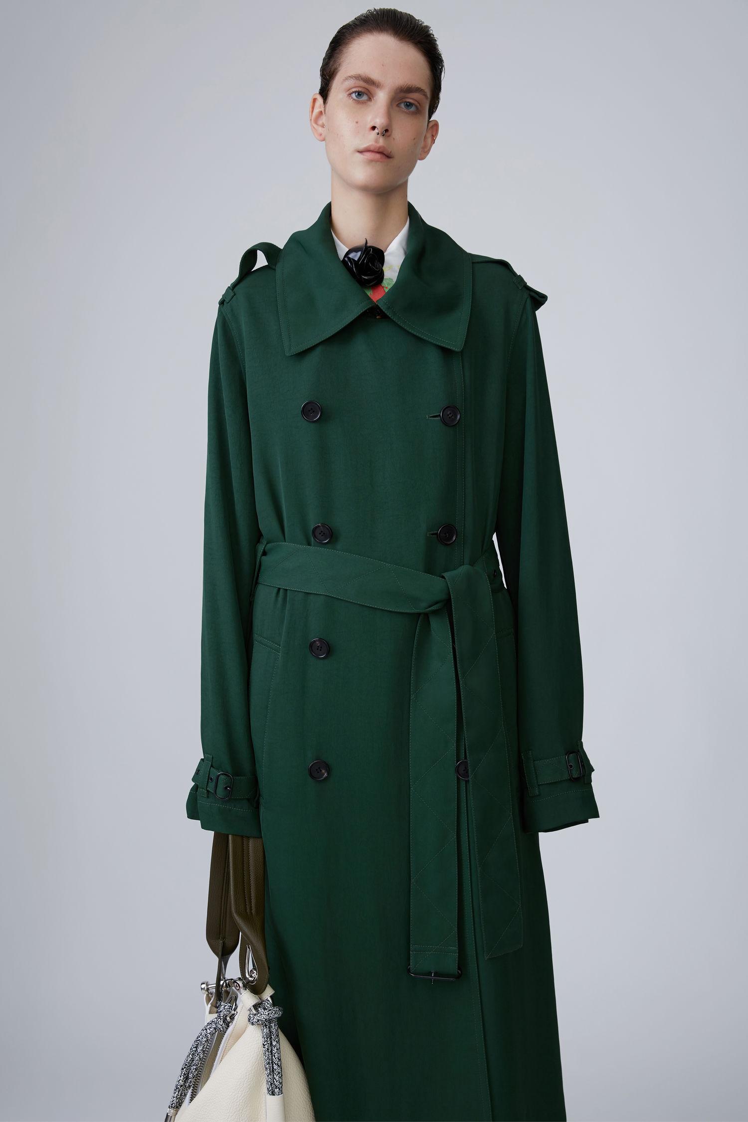 acne studios lucie trench coat