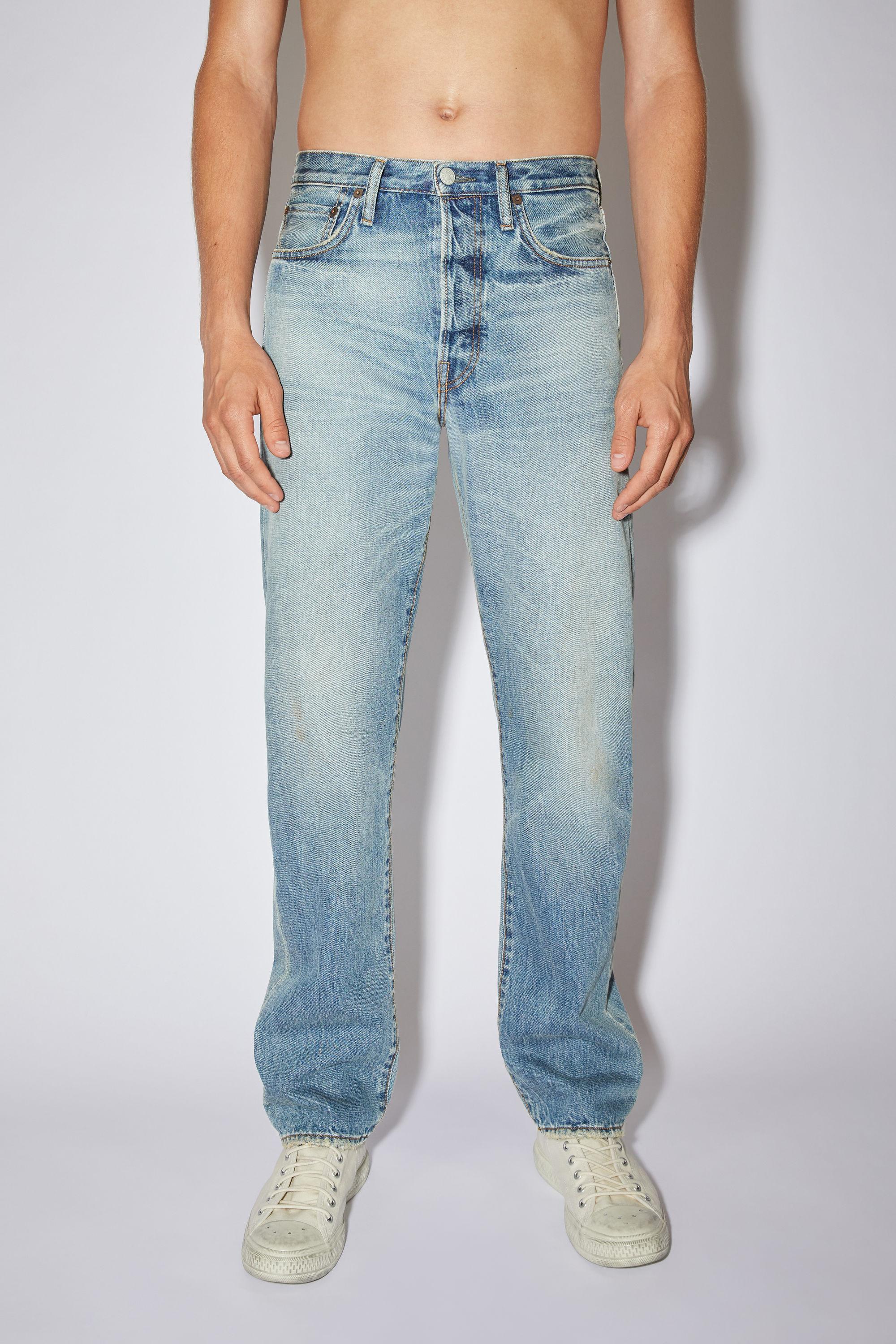 Acne Studios 1996 Watermark Regular Fit Jeans -1996 in Blue | Lyst