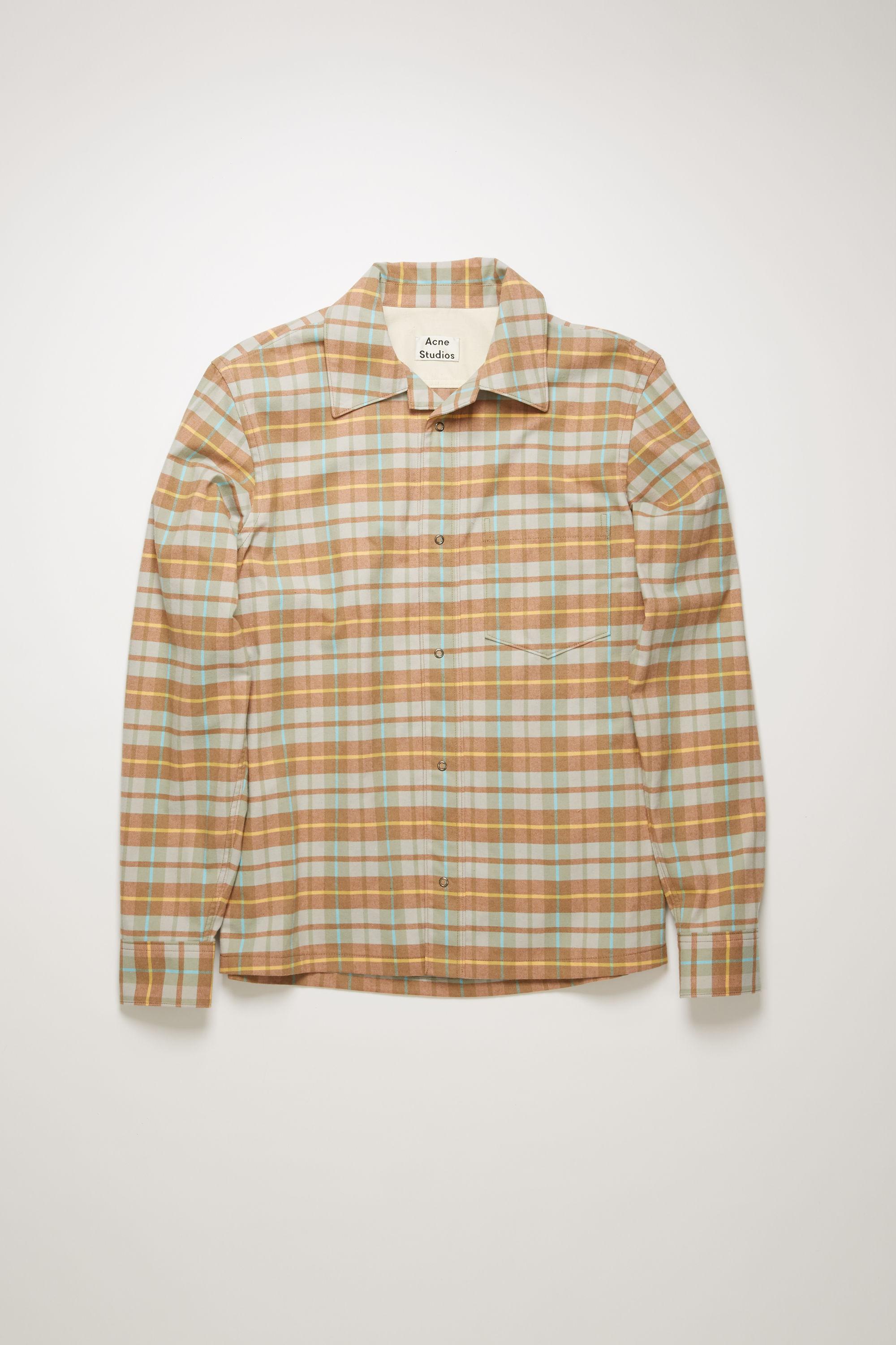 acne flannel shirt
