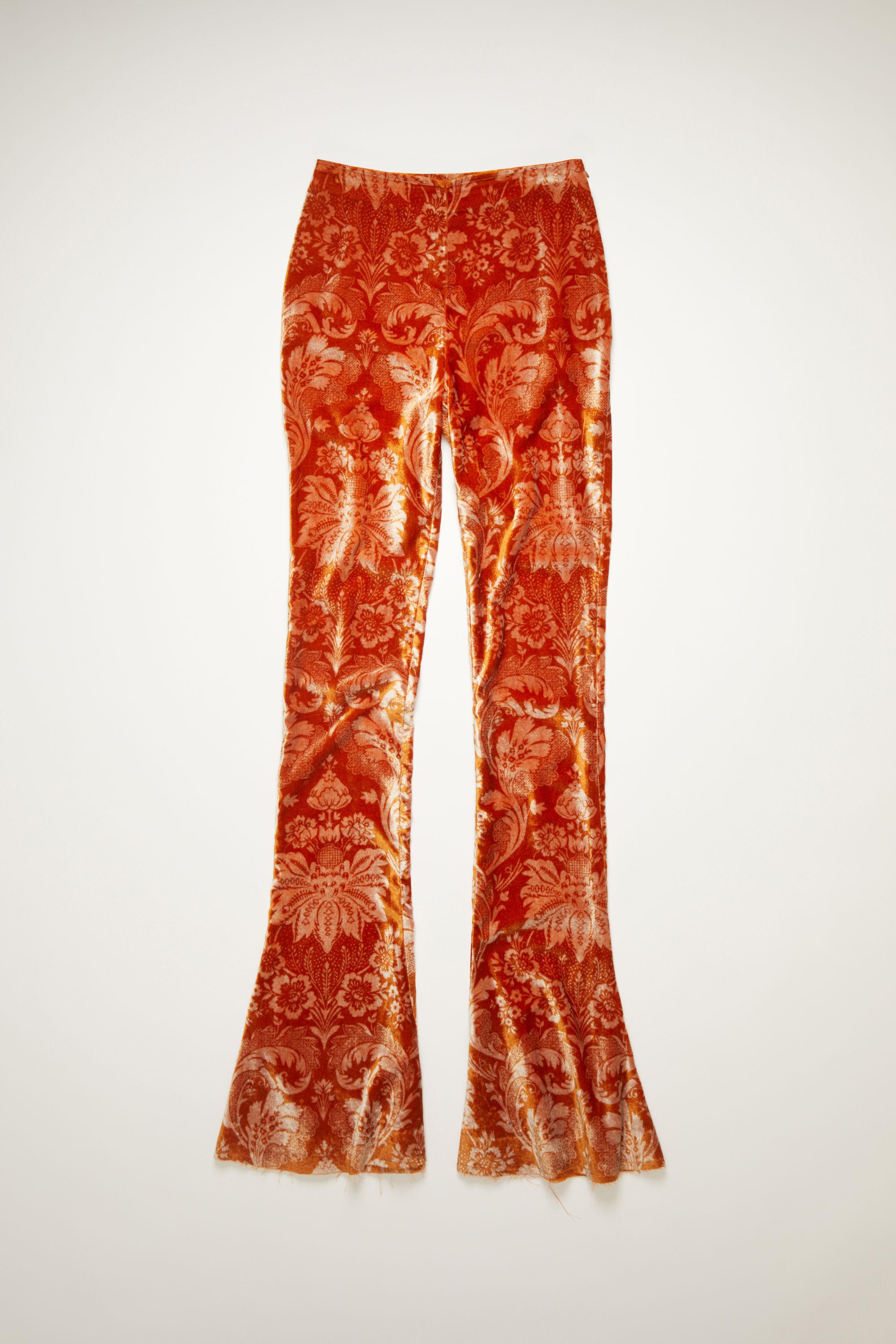 Acne velvet trousers Clearance