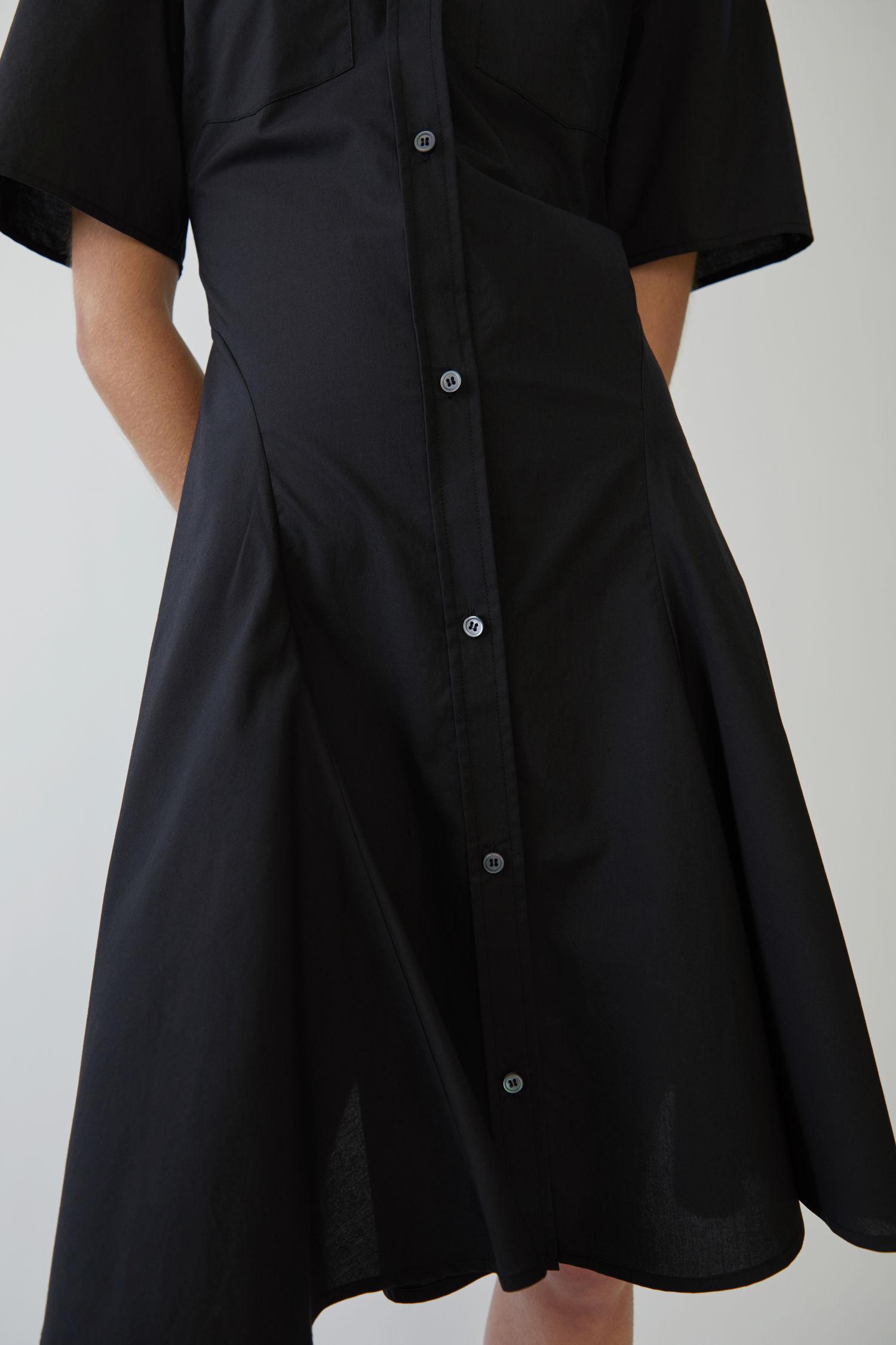 acne button down dress